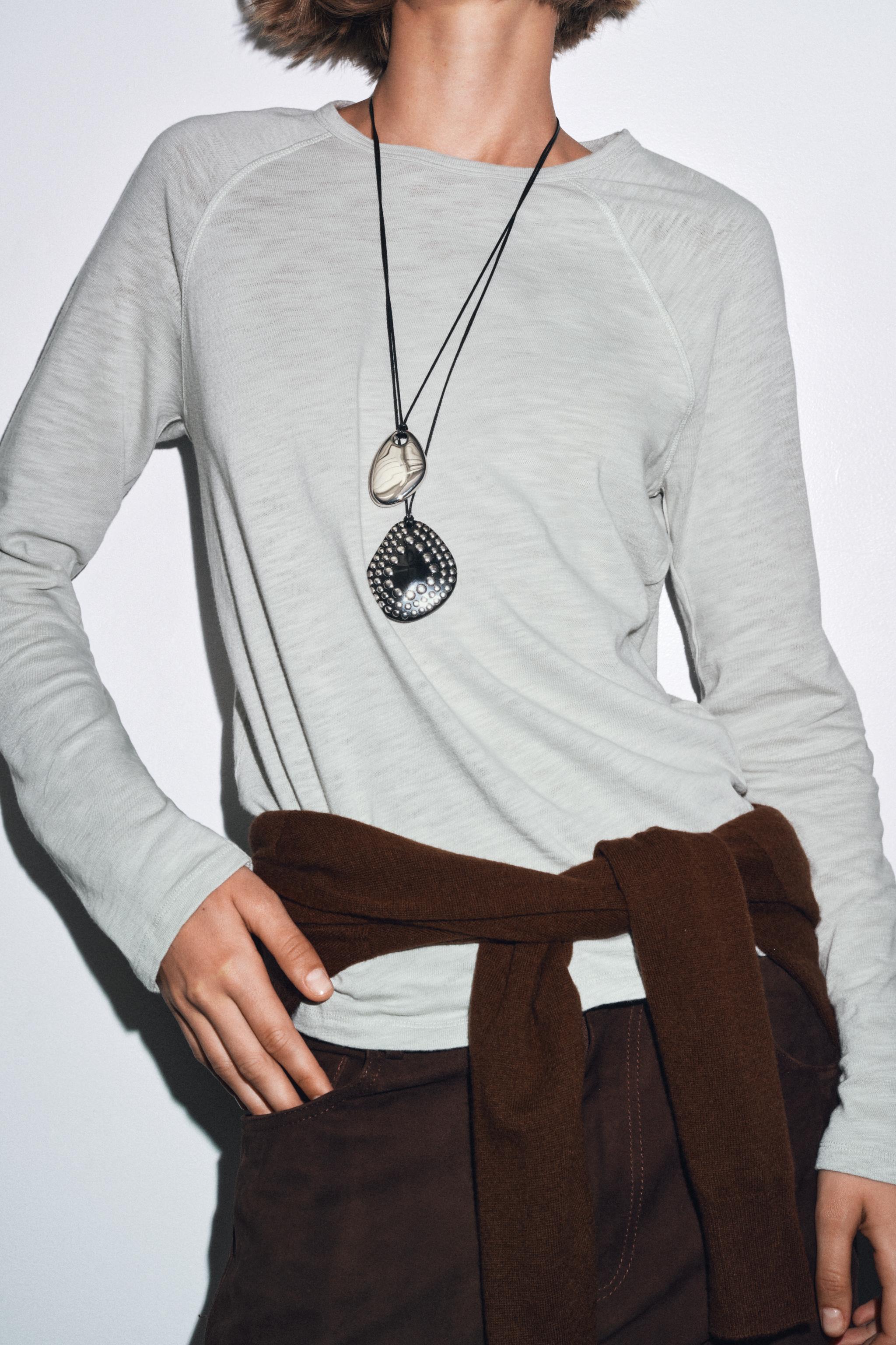 COTTON RAGLAN SLEEVE T-SHIRT