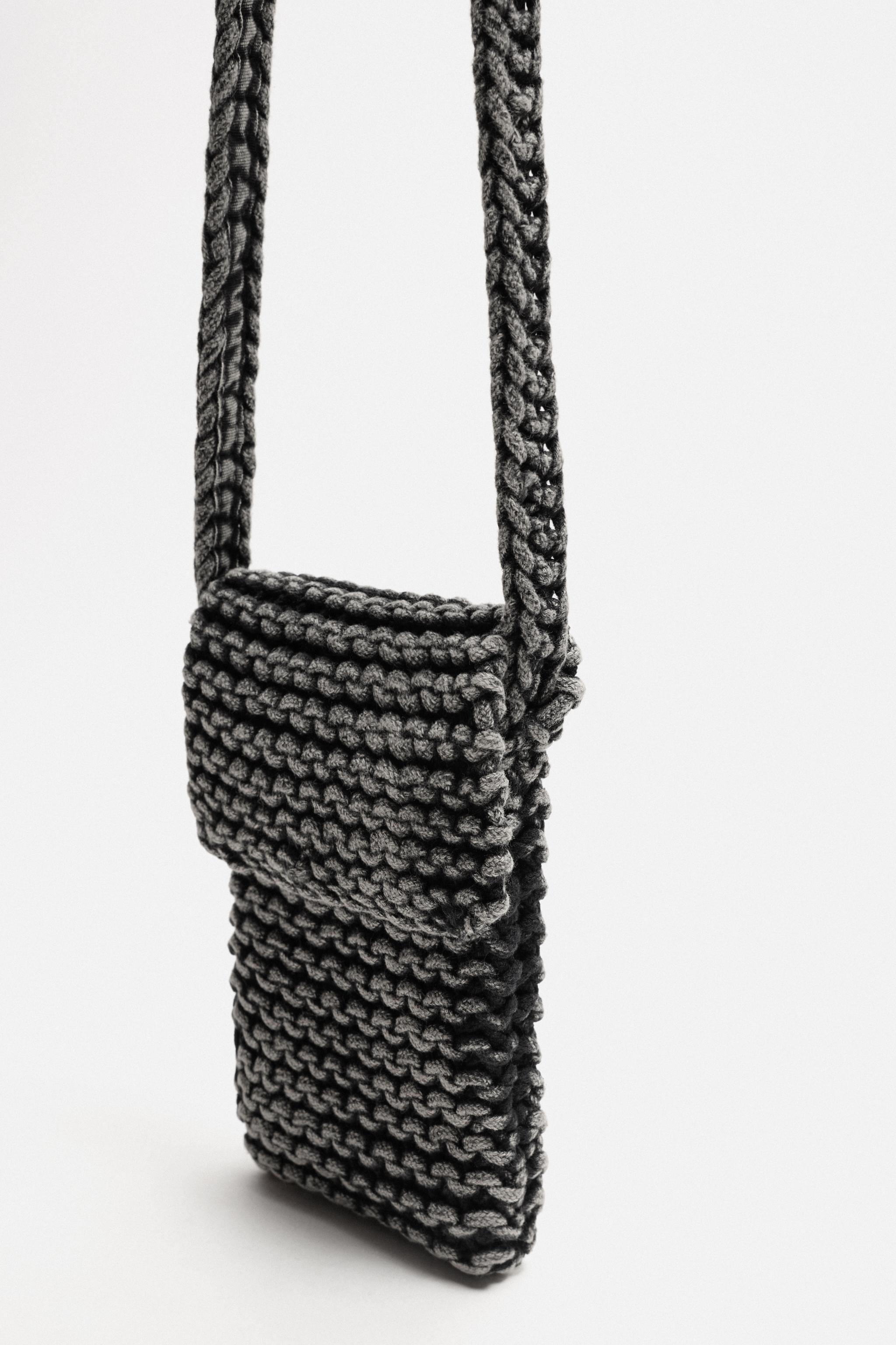 MACRAMÉ CROSSBODY BAG