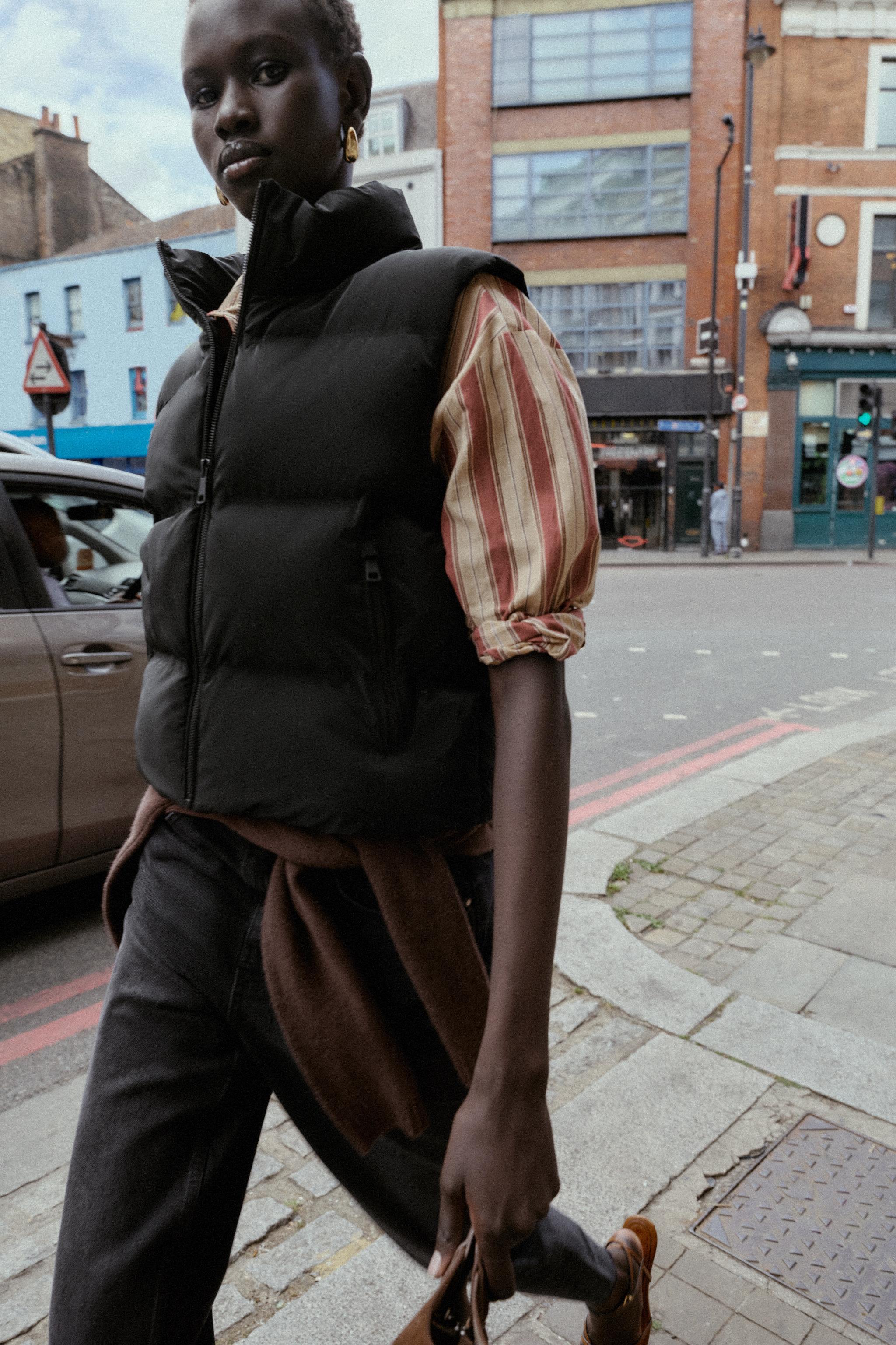 RUBBERIZED PUFFER VEST