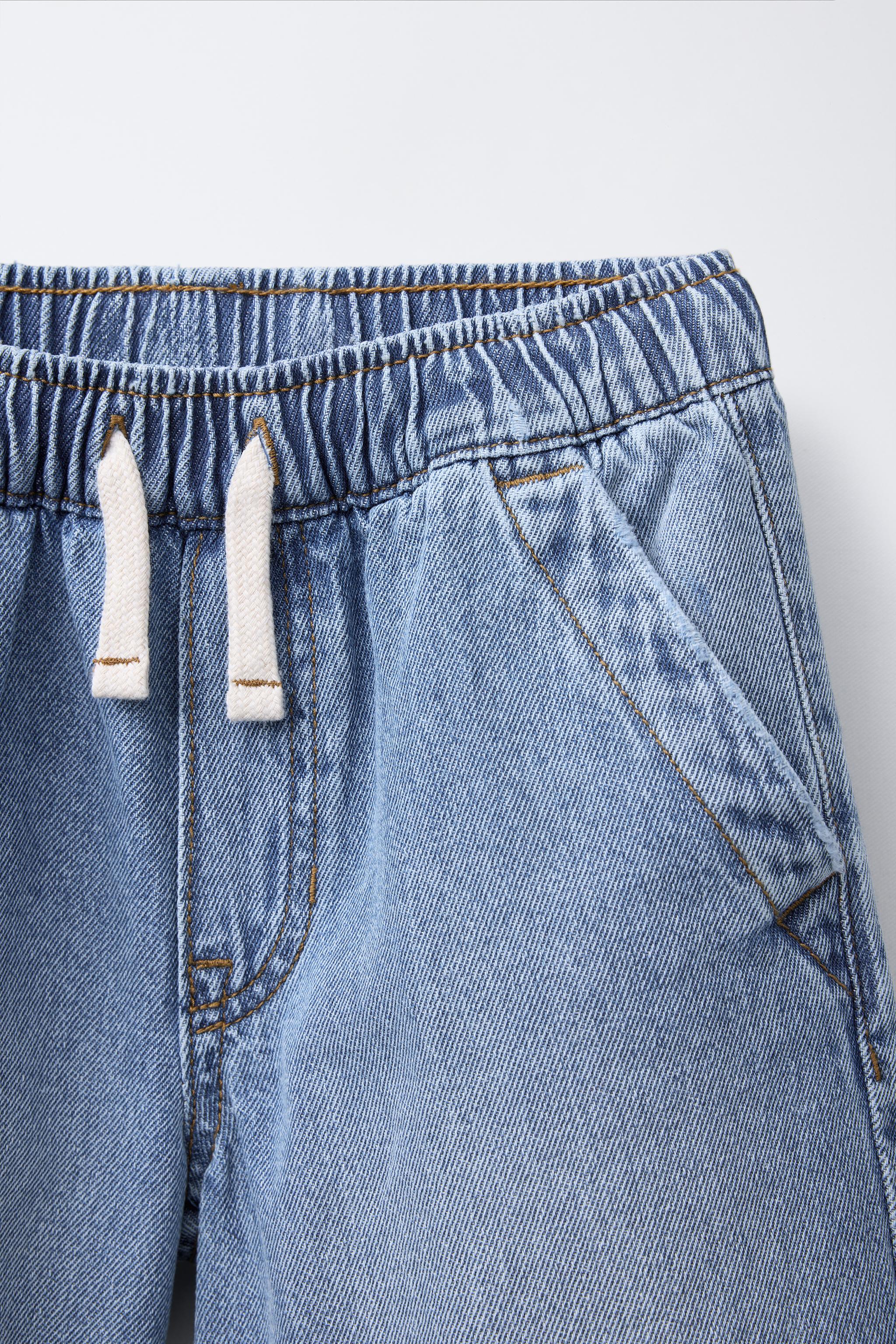 LOOSE DENIM BERMUDA SHORTS
