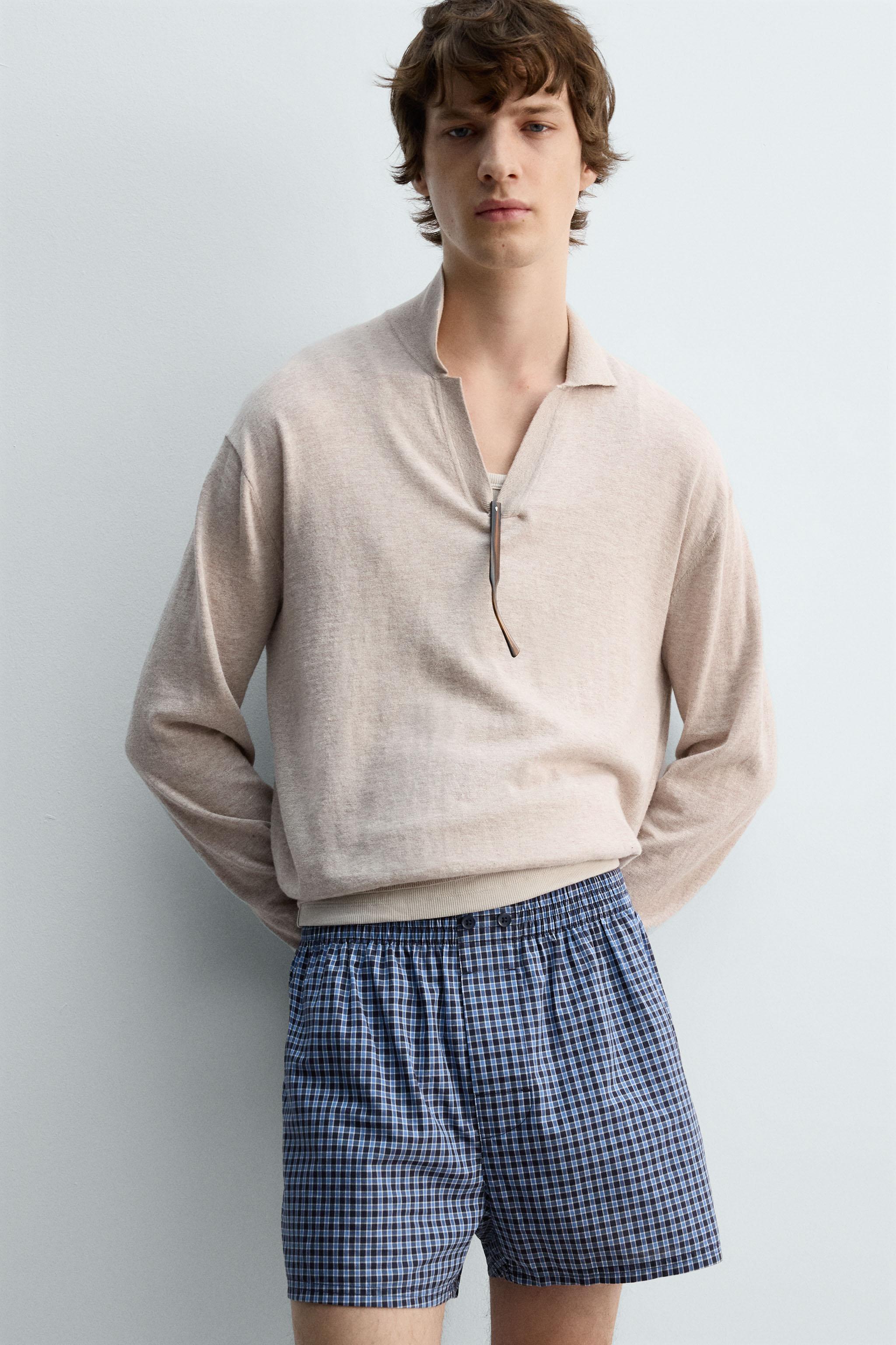 LIMITED EDITION CHECKERED POPLIN BOXERS