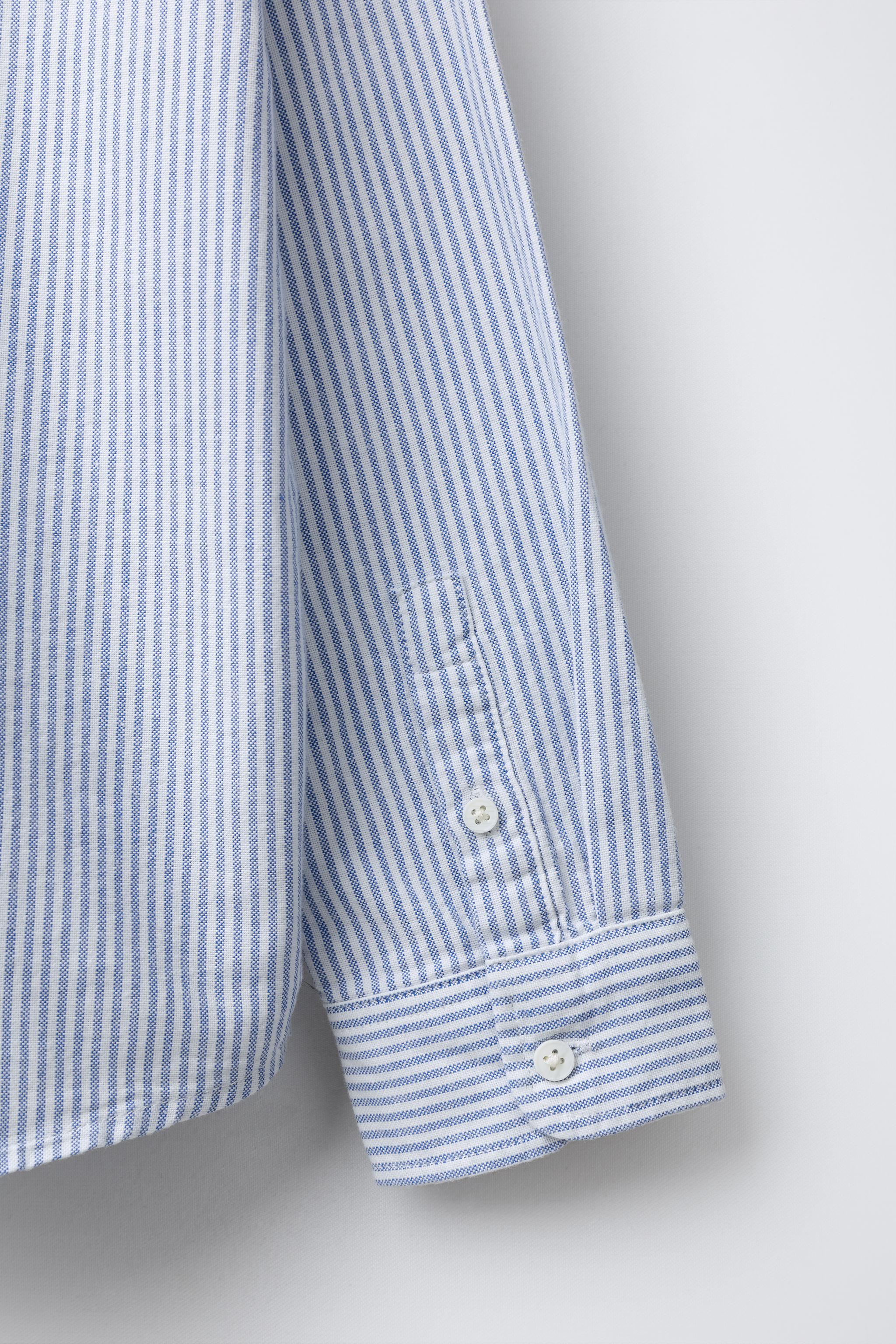 STRIPED OXFORD SHIRT