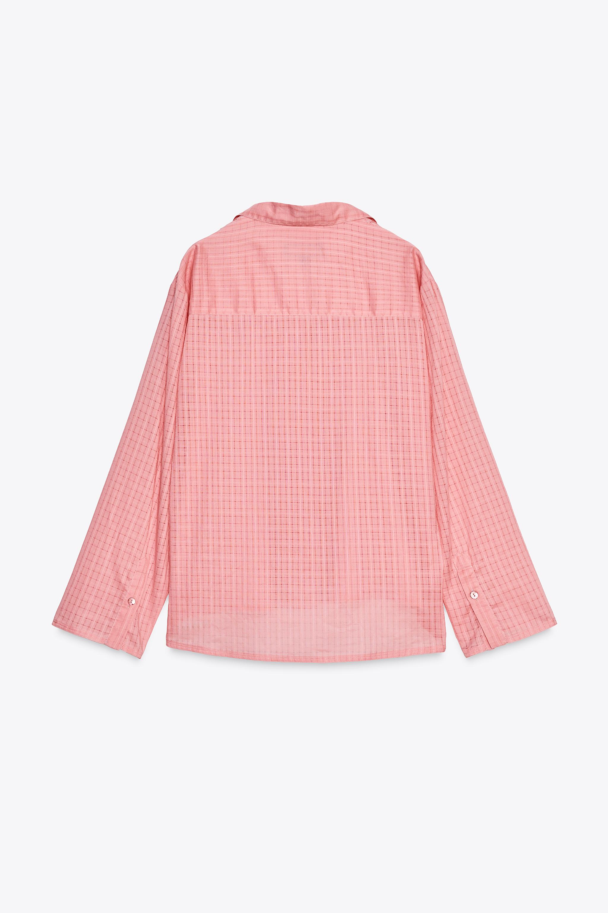 ZW COLLECTION PLAID PAJAMA SHIRT