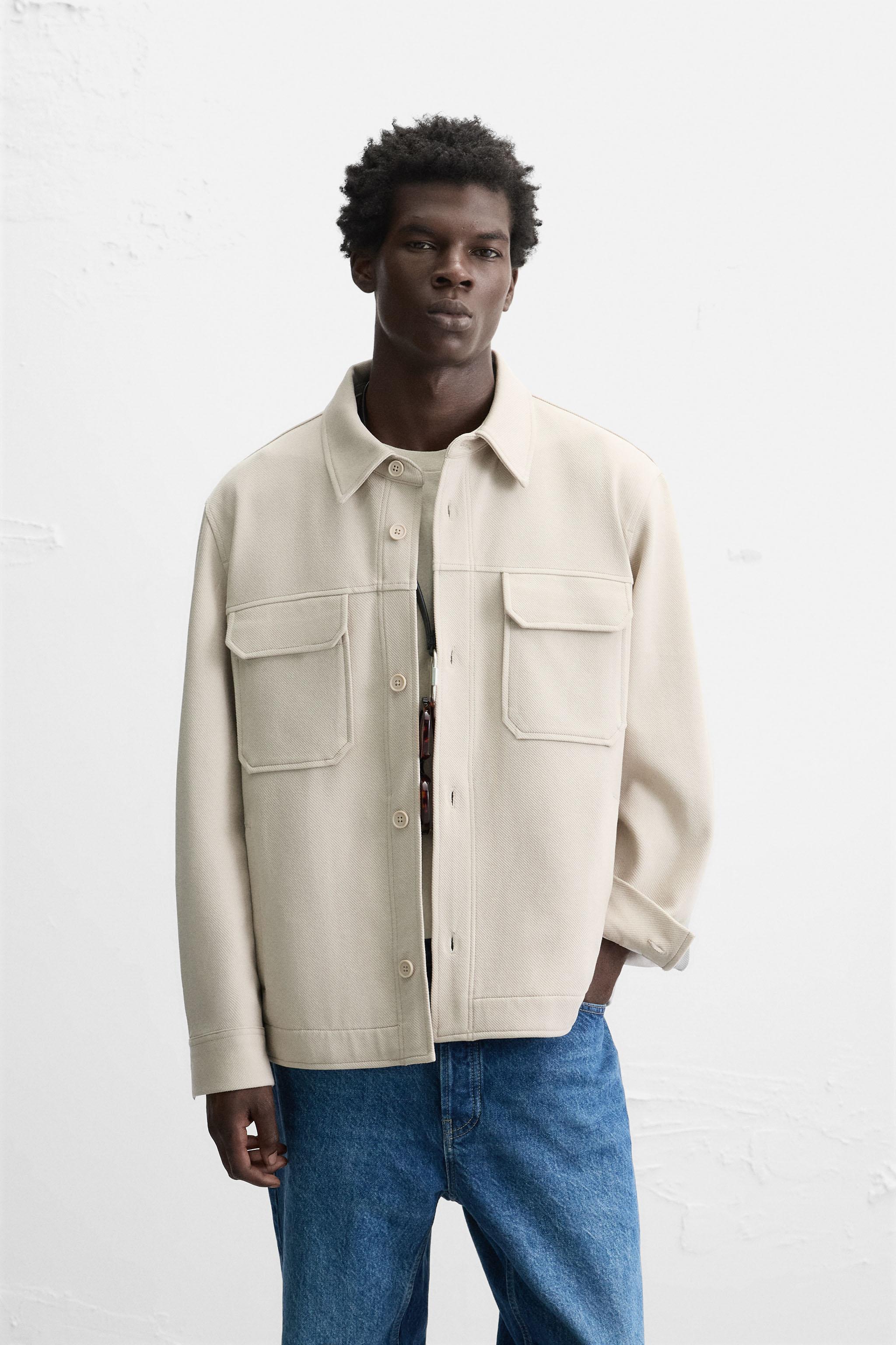 COMFORT TEXTURED OVERSHIRT