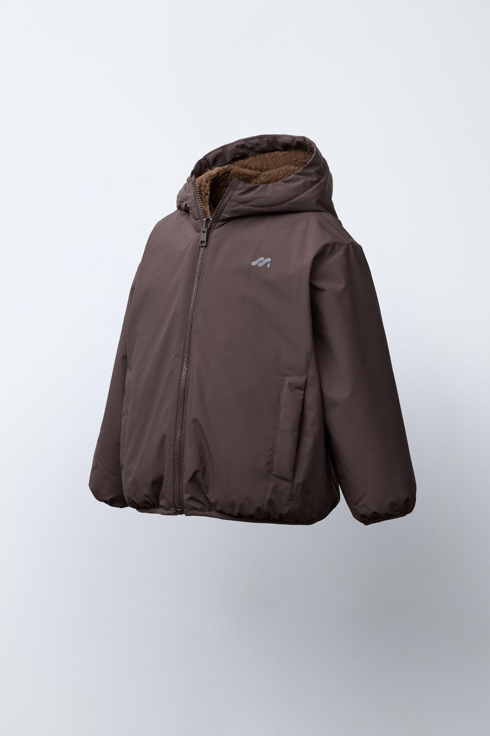 REVERSIBLE WATER REPELLENT LOGO JACKET