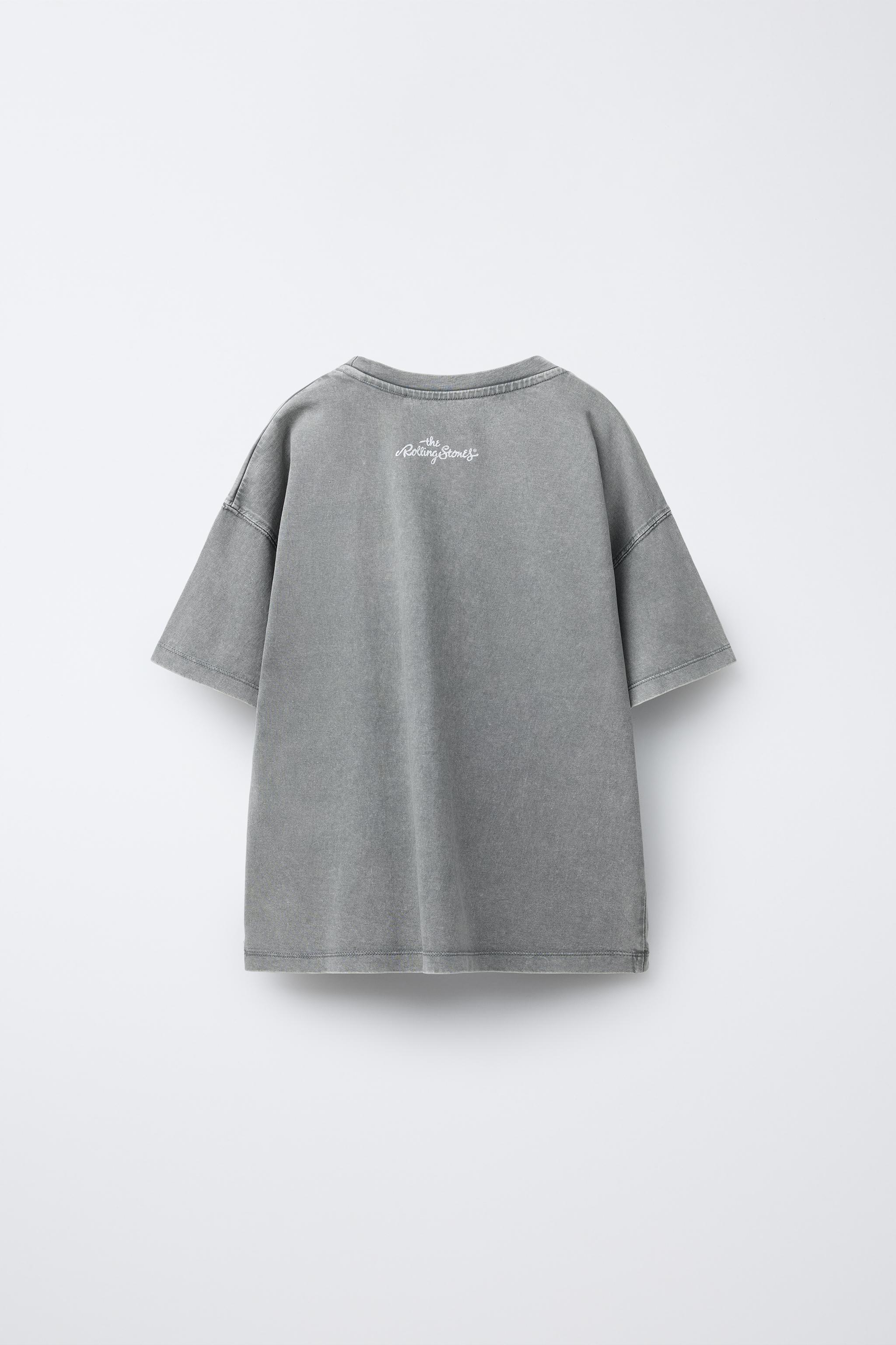 ROLLING STONES © WASHED EFFECT T-SHIRT