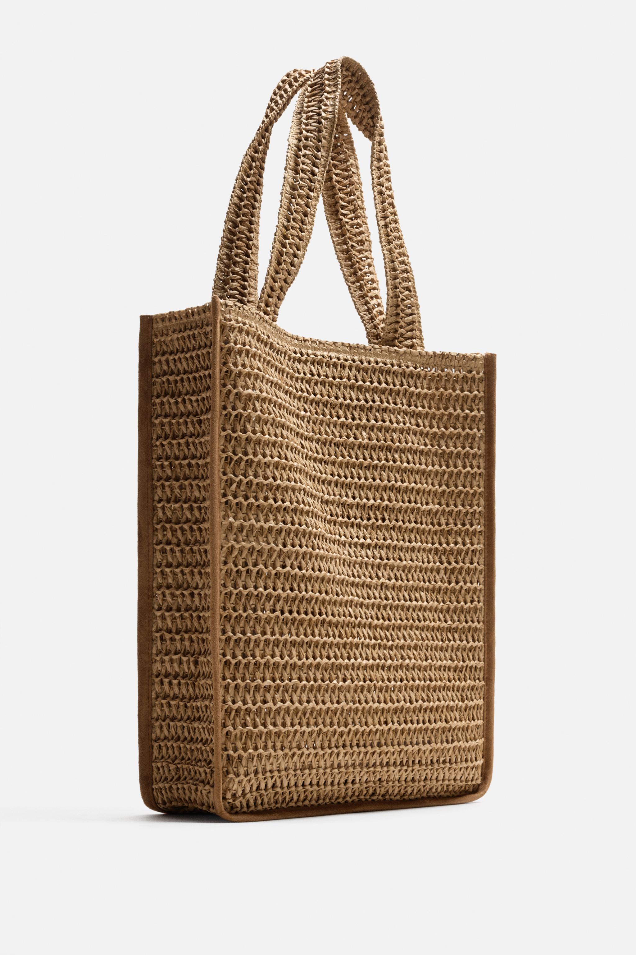 WOVEN SHOPPER BAG