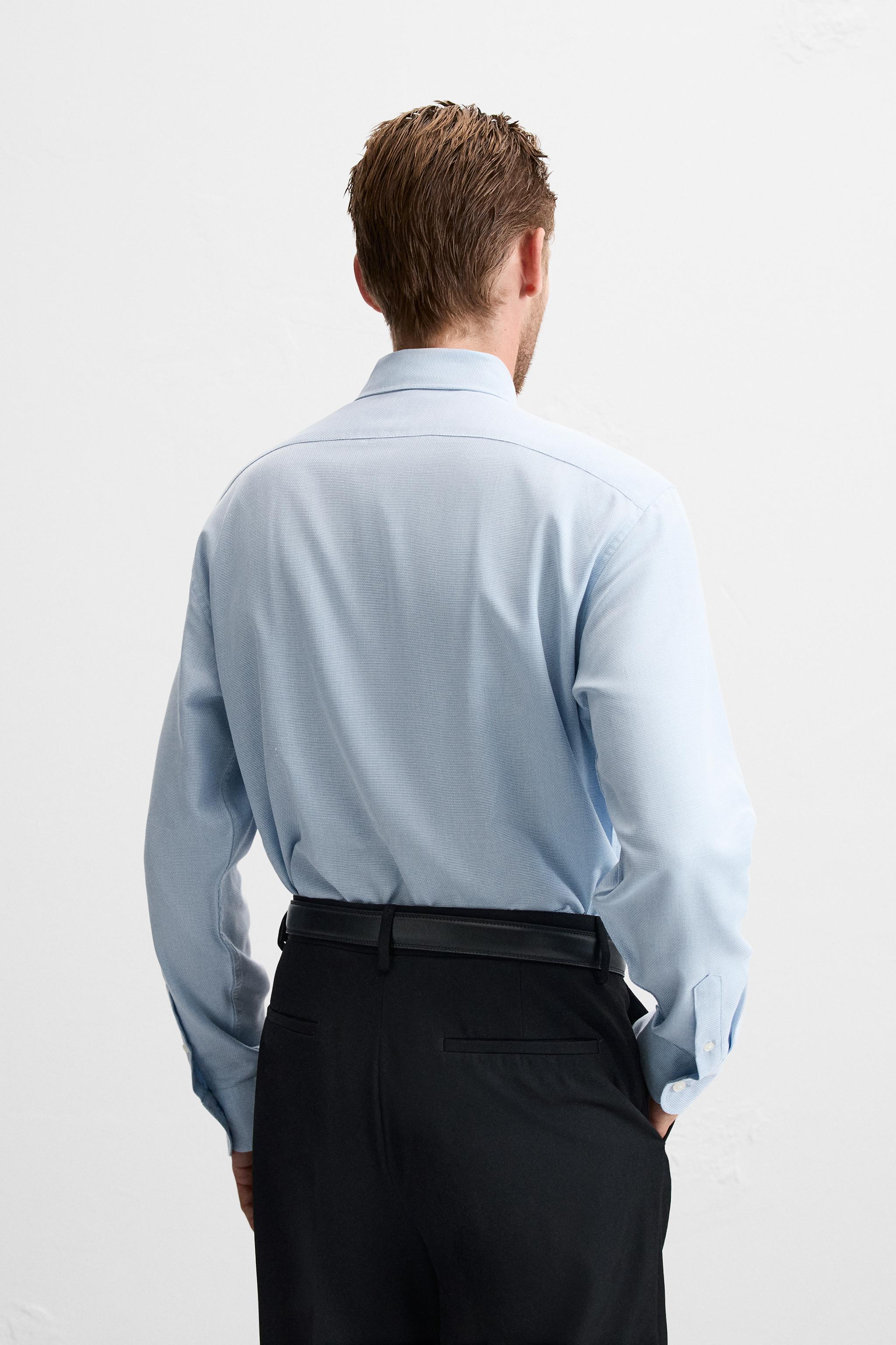 EASY CARE TEXTURED SHIRT