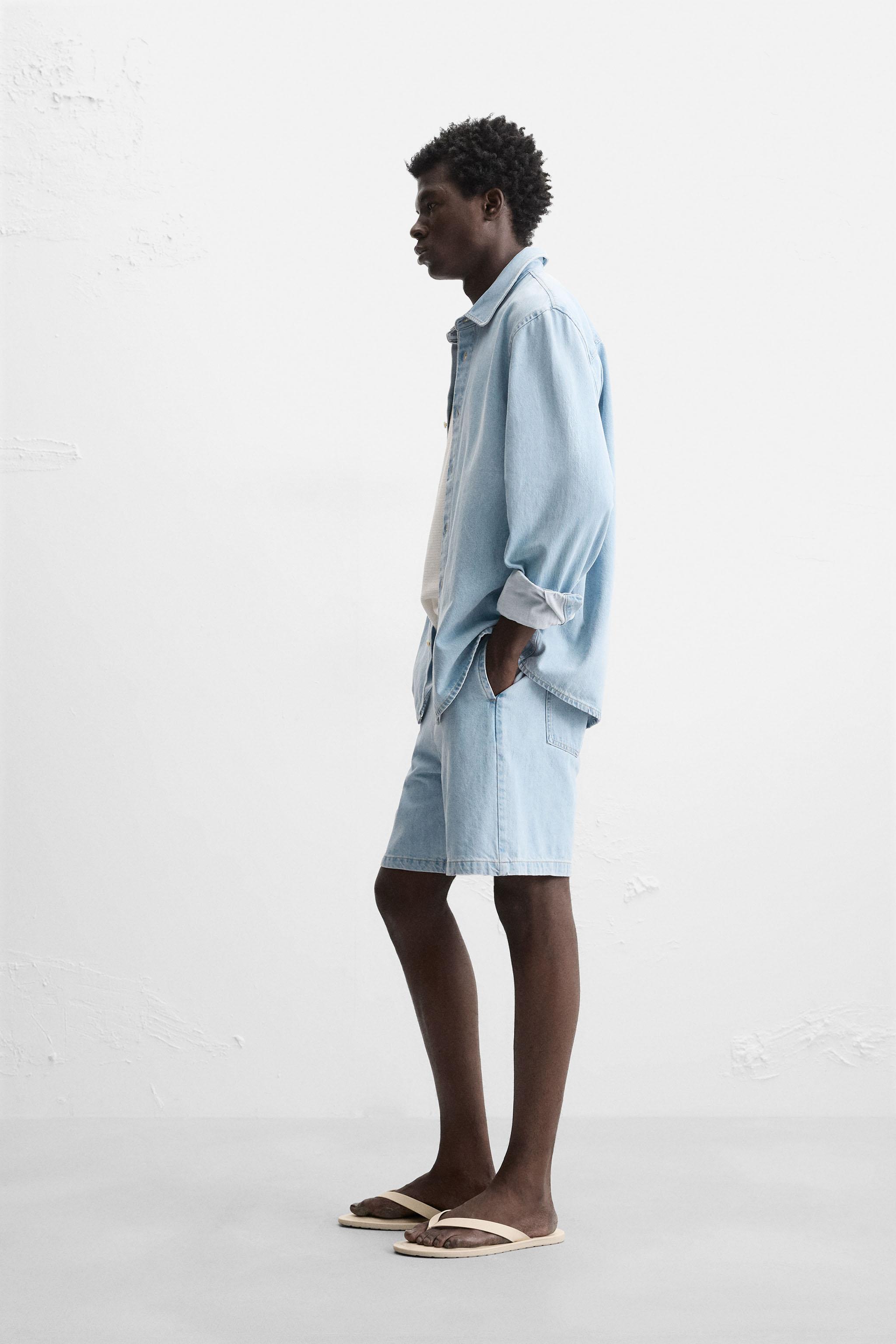 REGULAR FIT DENIM SHIRT