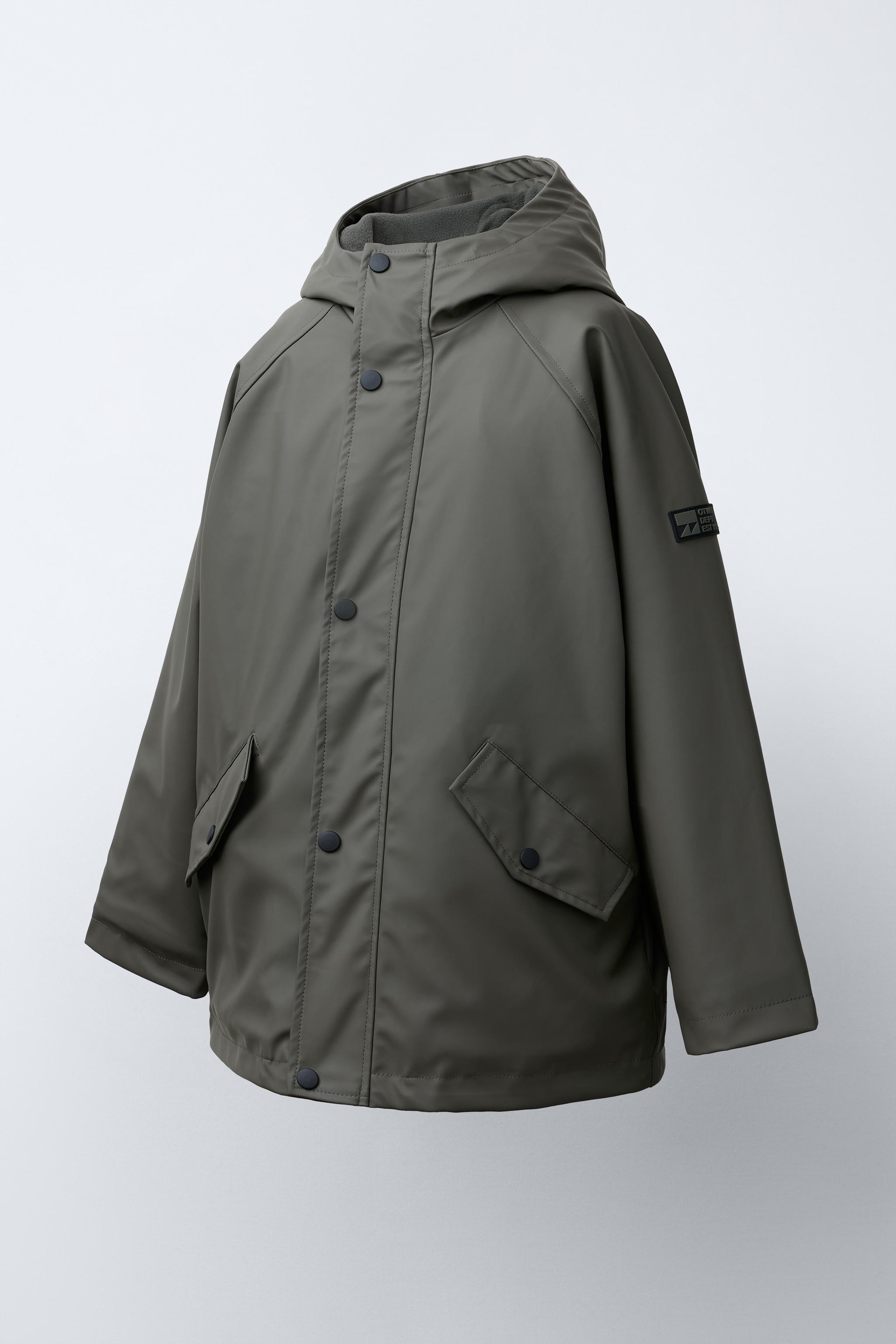 RUBBERIZED WATER REPELLENT PARKA
