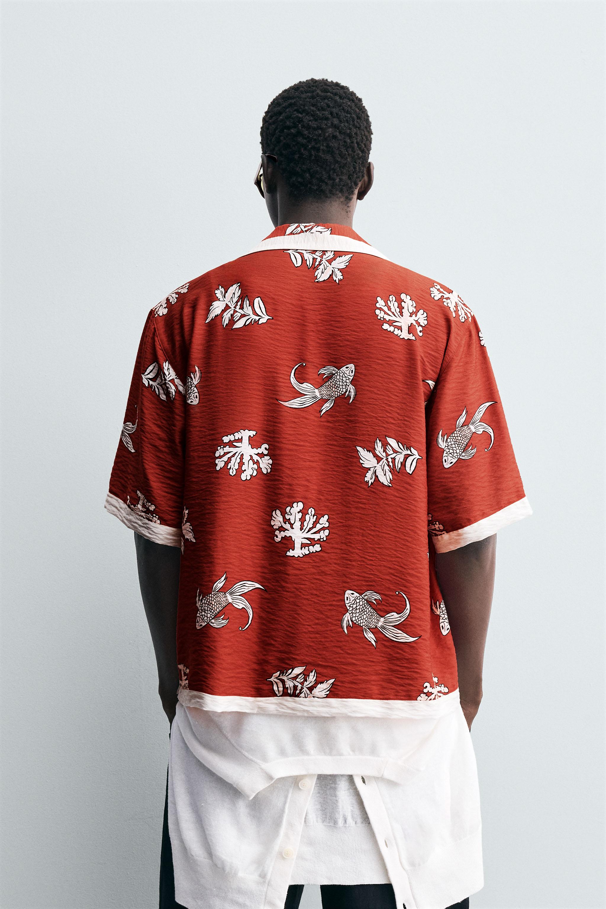 CARP PRINT SHIRT