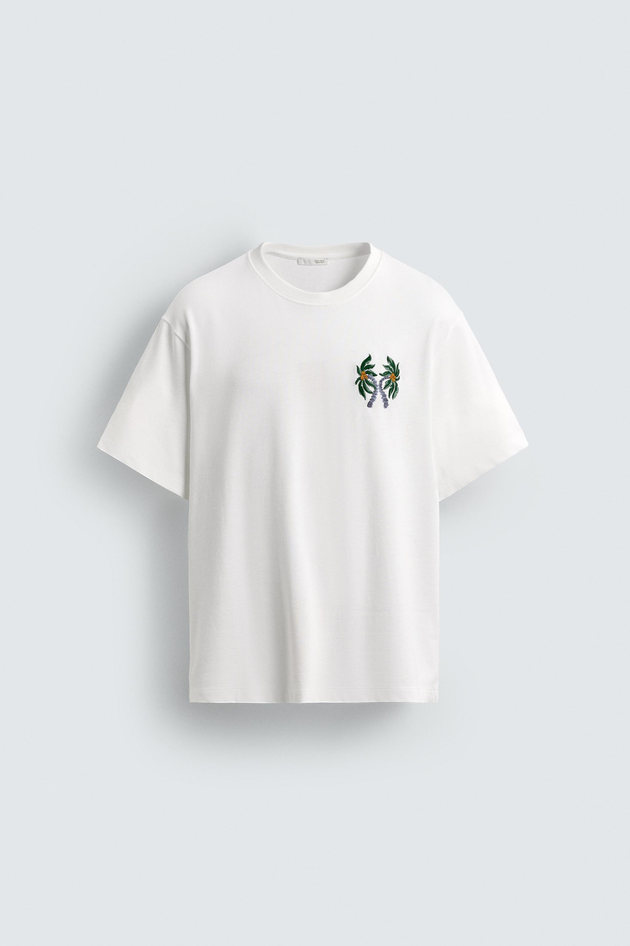 COMBINED EMBROIDERY T-SHIRT