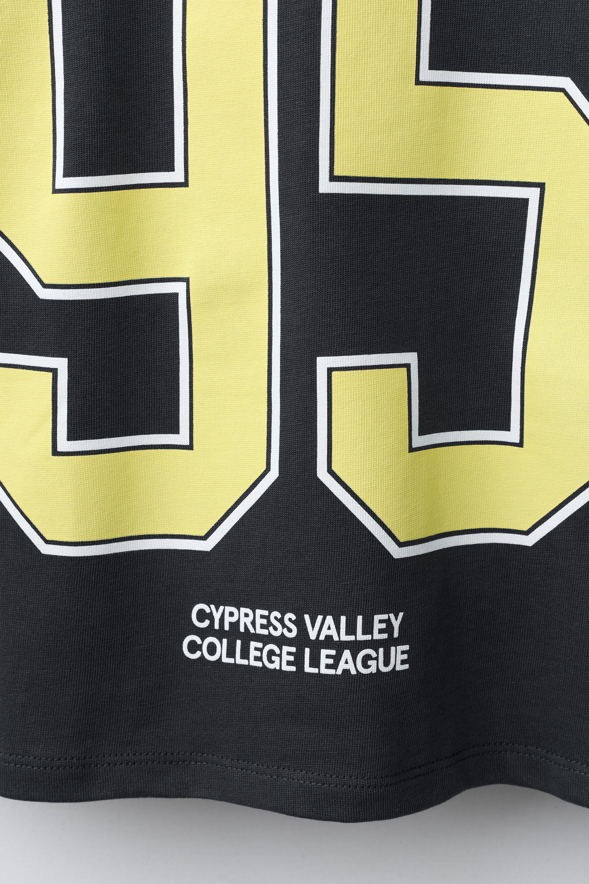 NUMBER PRINT T-SHIRT