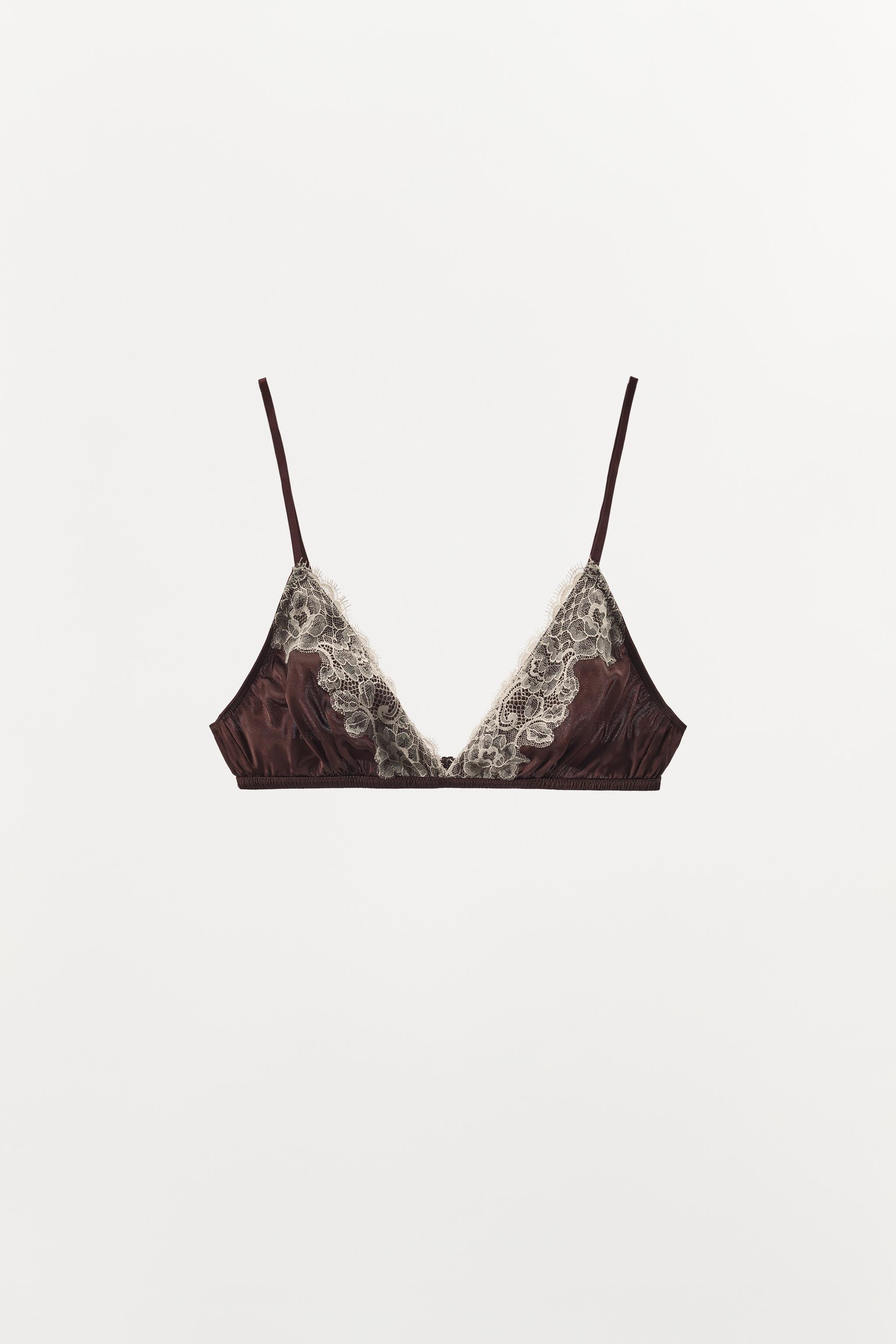 SILK LACE BRALETTE