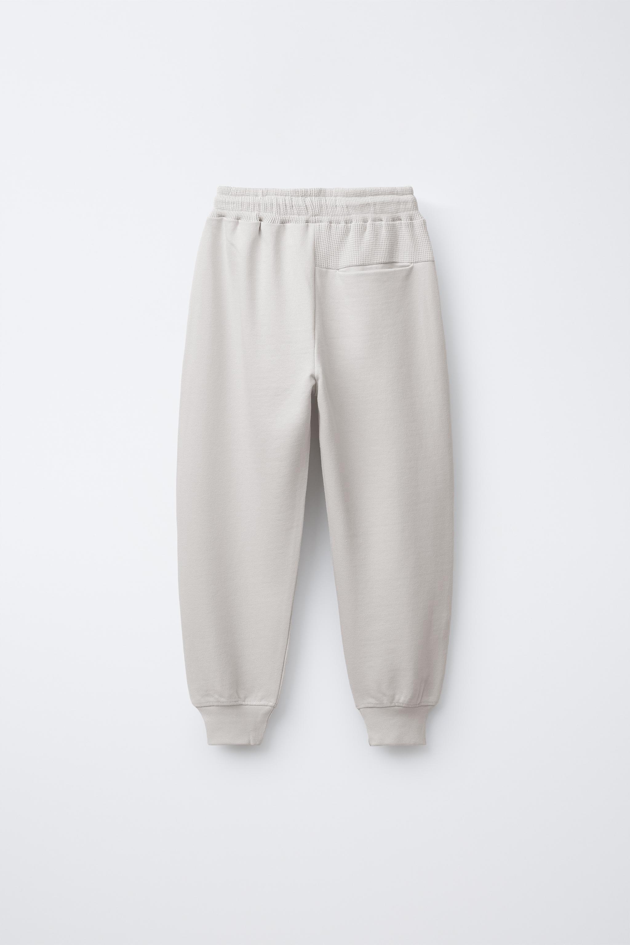 COMBINATION WAFFLE JOGGER PANTS