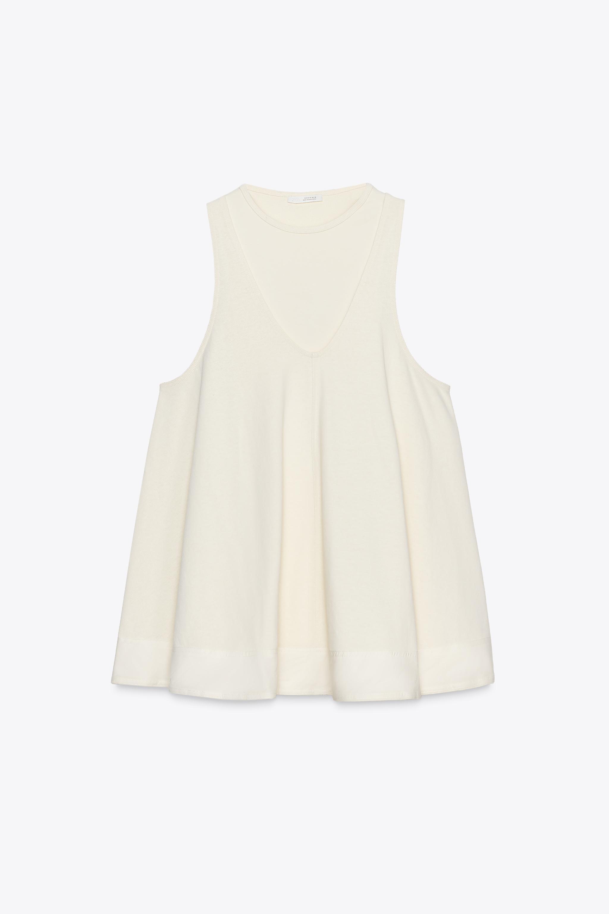 CONTRAST SHORT DRESS