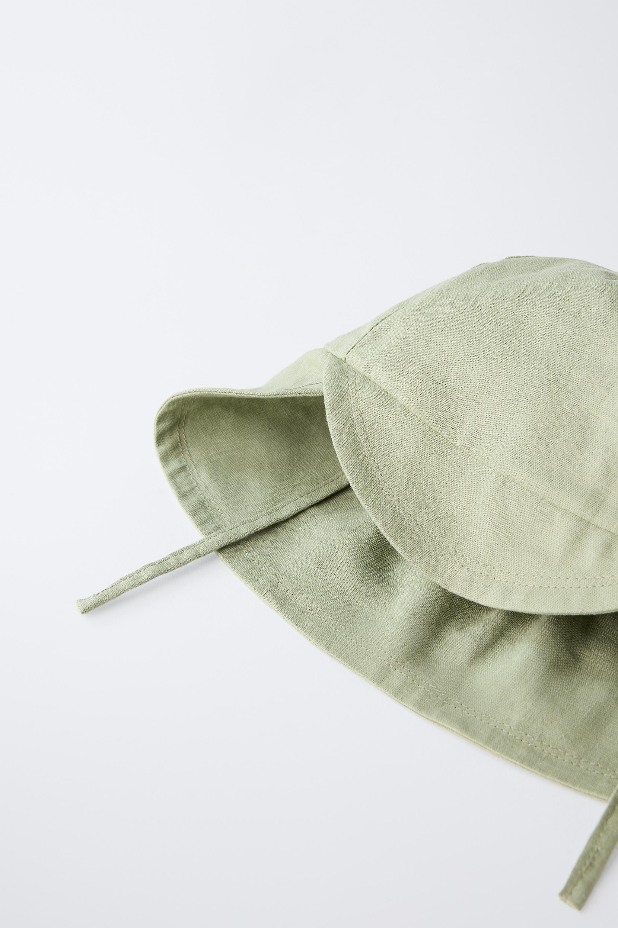 LINEN AND COTTON HAT