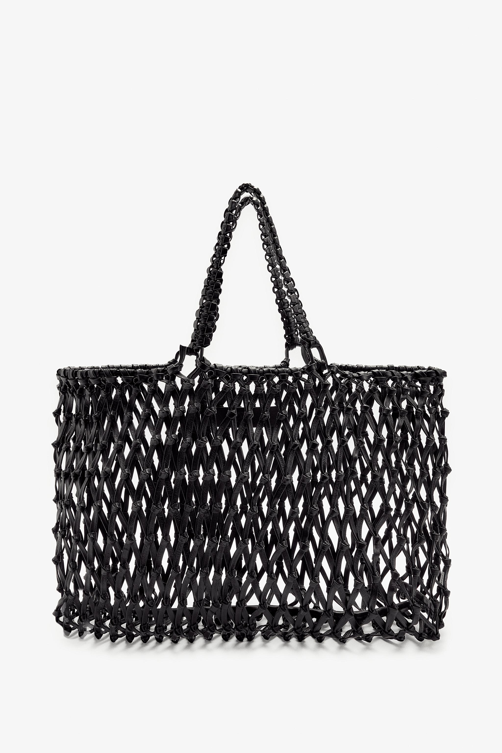 LIMITED EDITION BRAIDED LEATHER MAXI SHOPPER