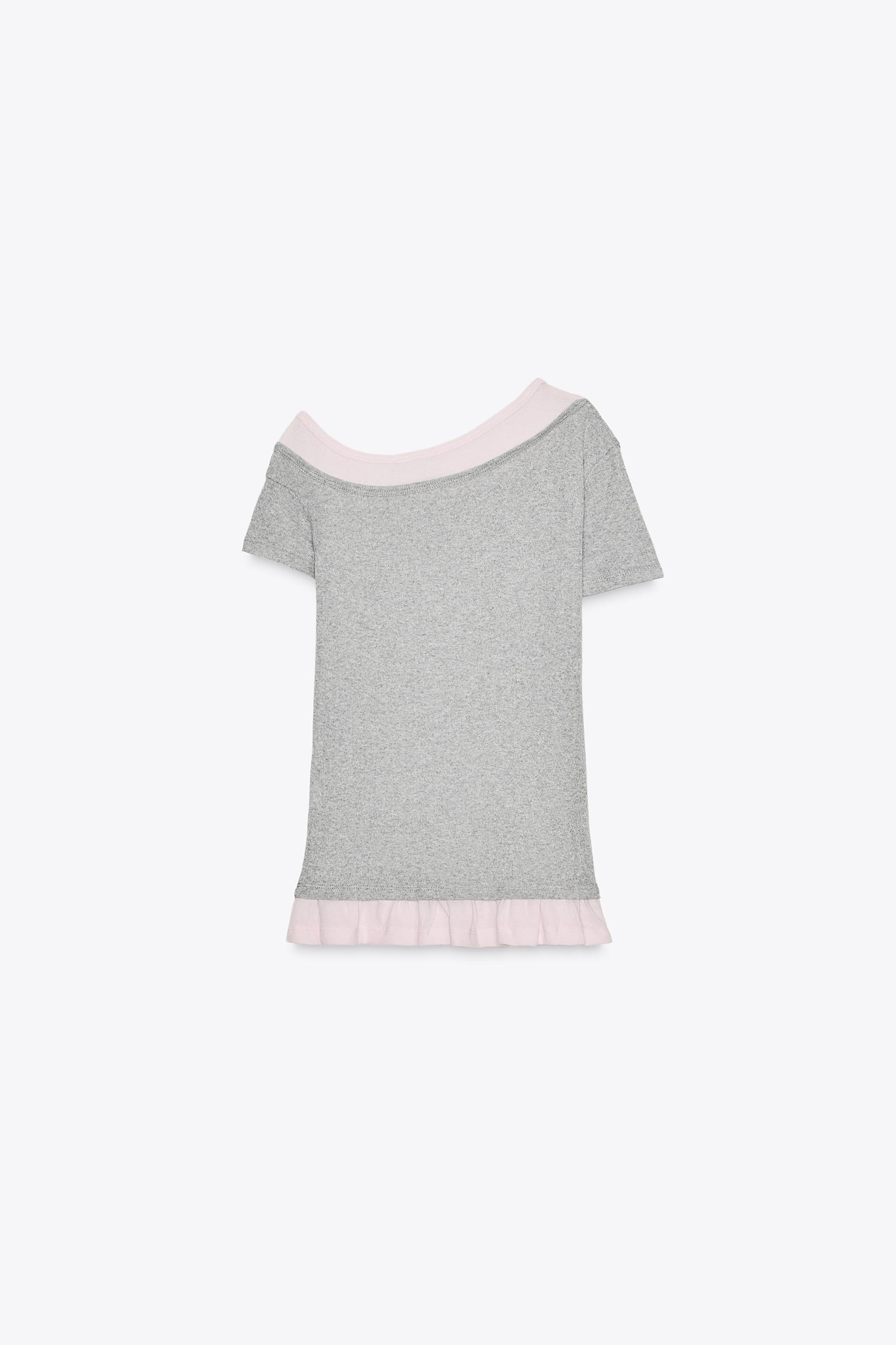 ASYMMETRIC DOUBLE T-SHIRT