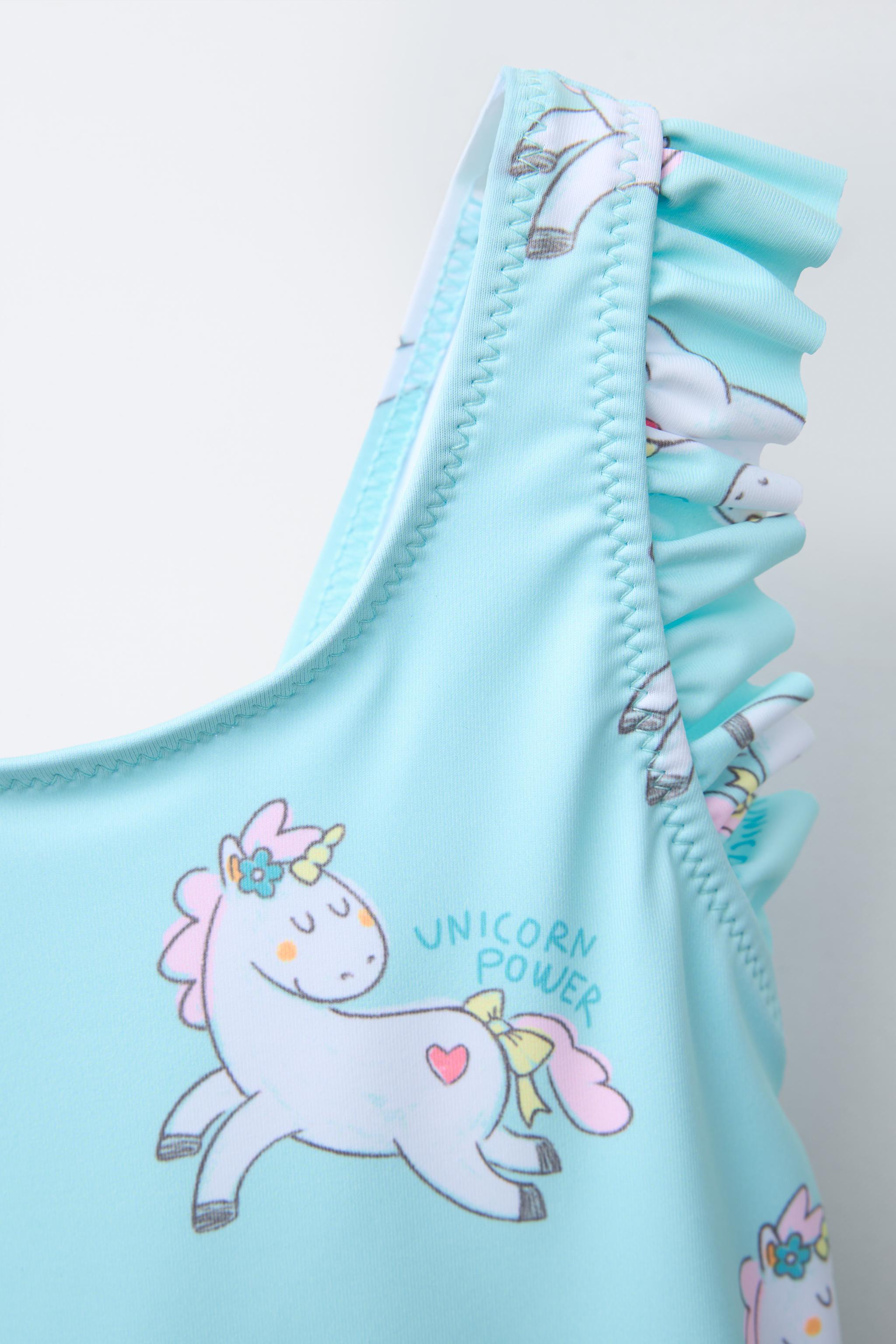 1-6 YEARS/ UNICORN SWIMSUIT