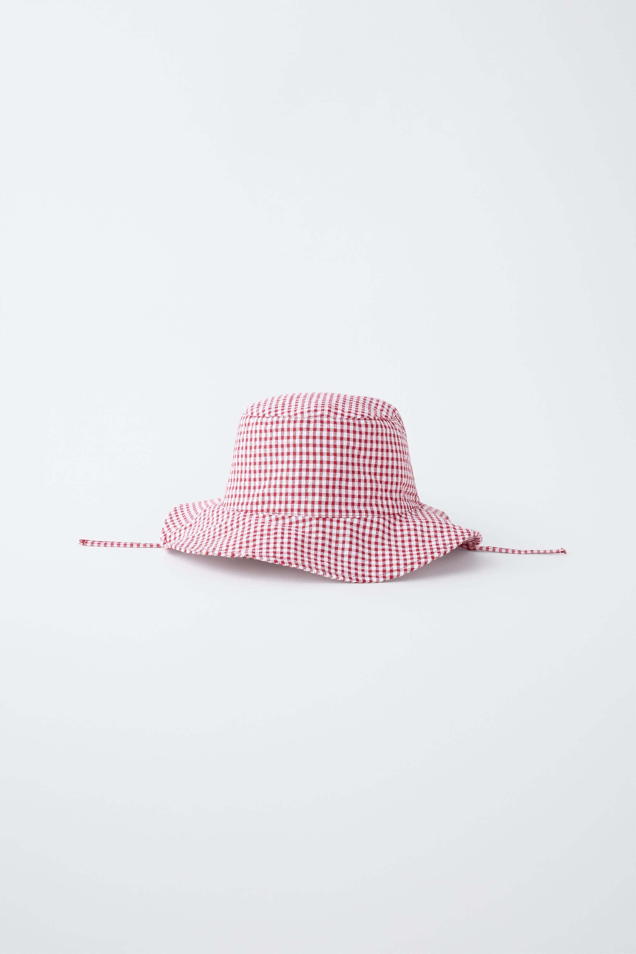 VICHY CHECK BUCKET HAT