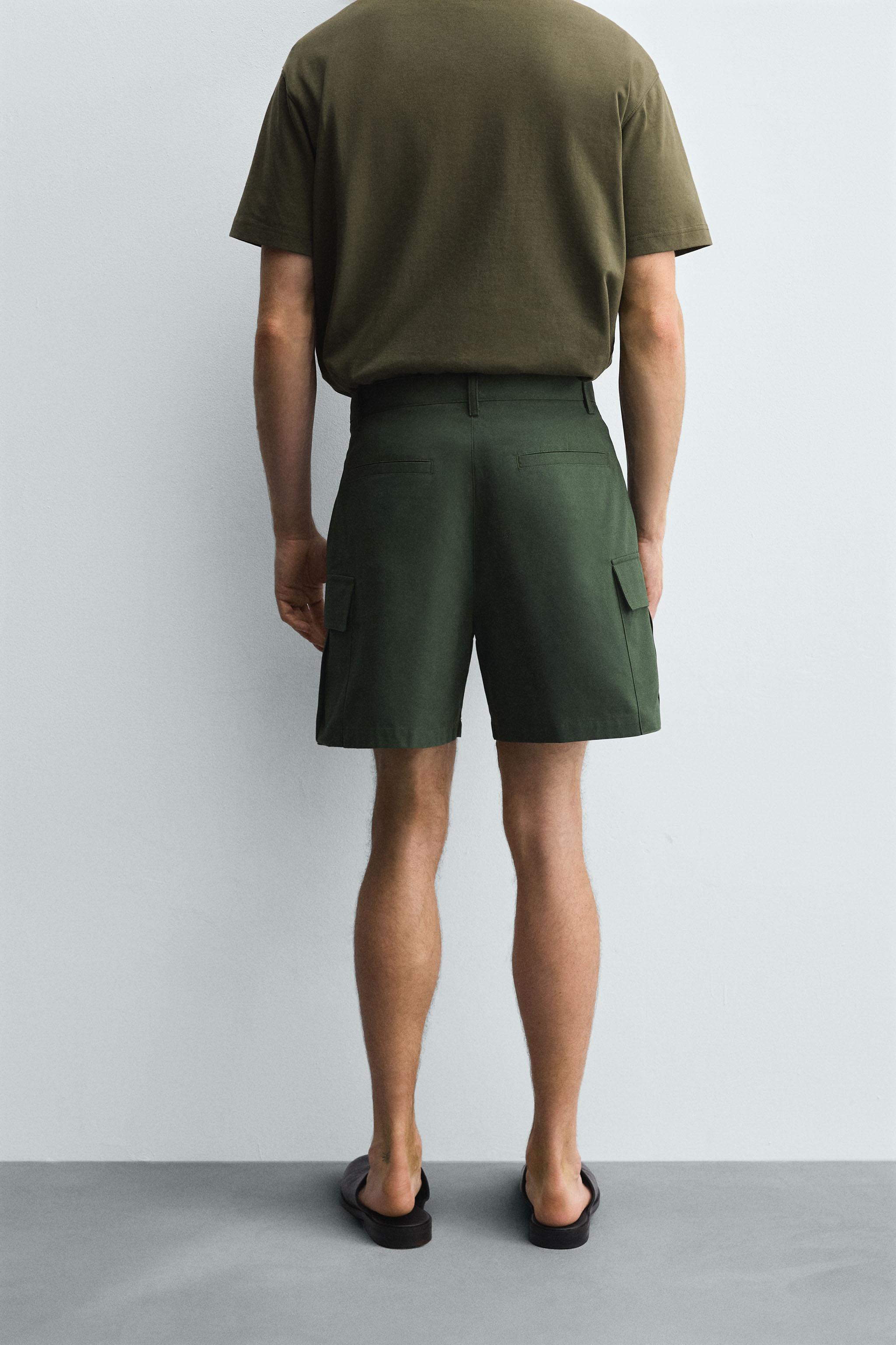REGULAR FIT CARGO SHORTS