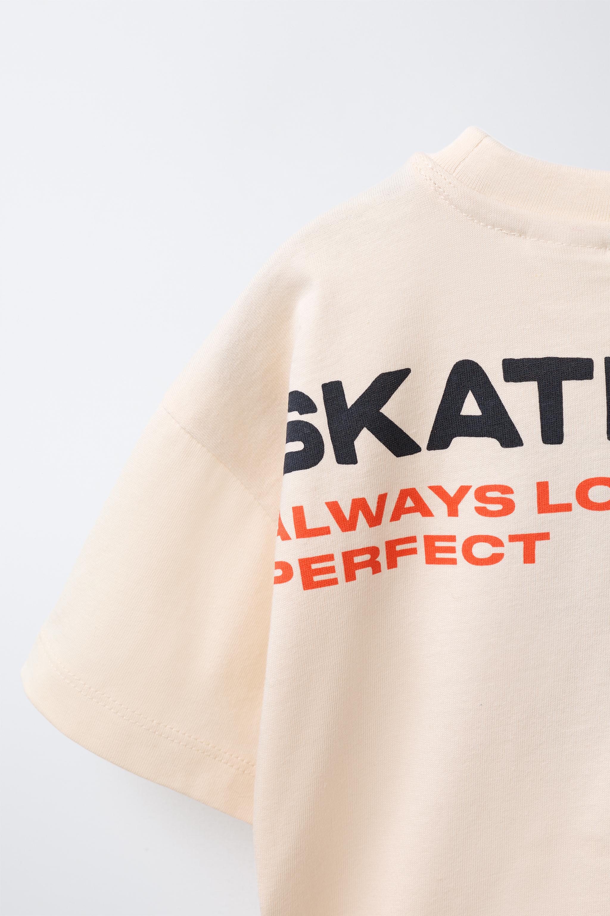 SKATE PRINT T-SHIRT