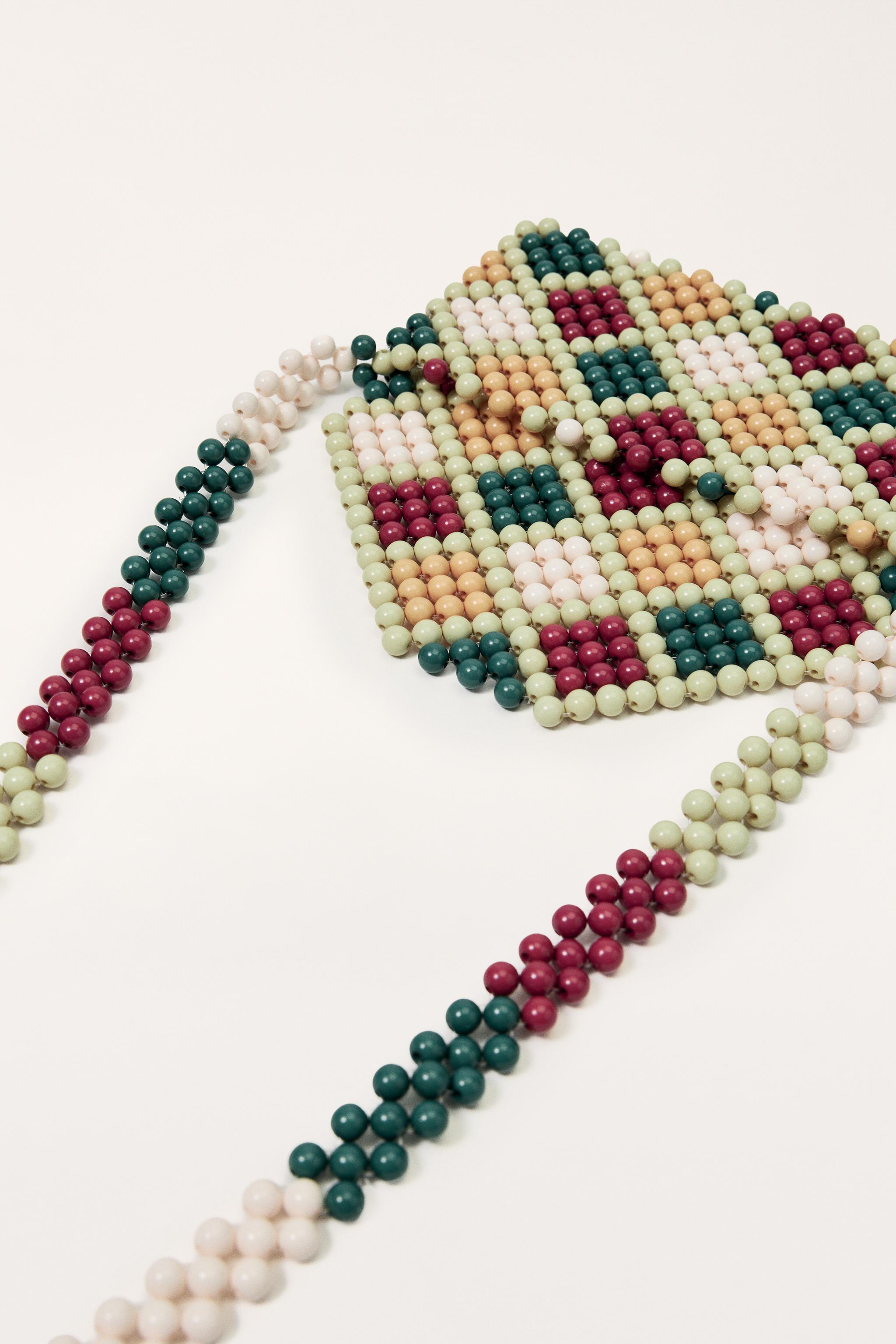 BEADED CROSSBODY BAG - LIMITED EDITION