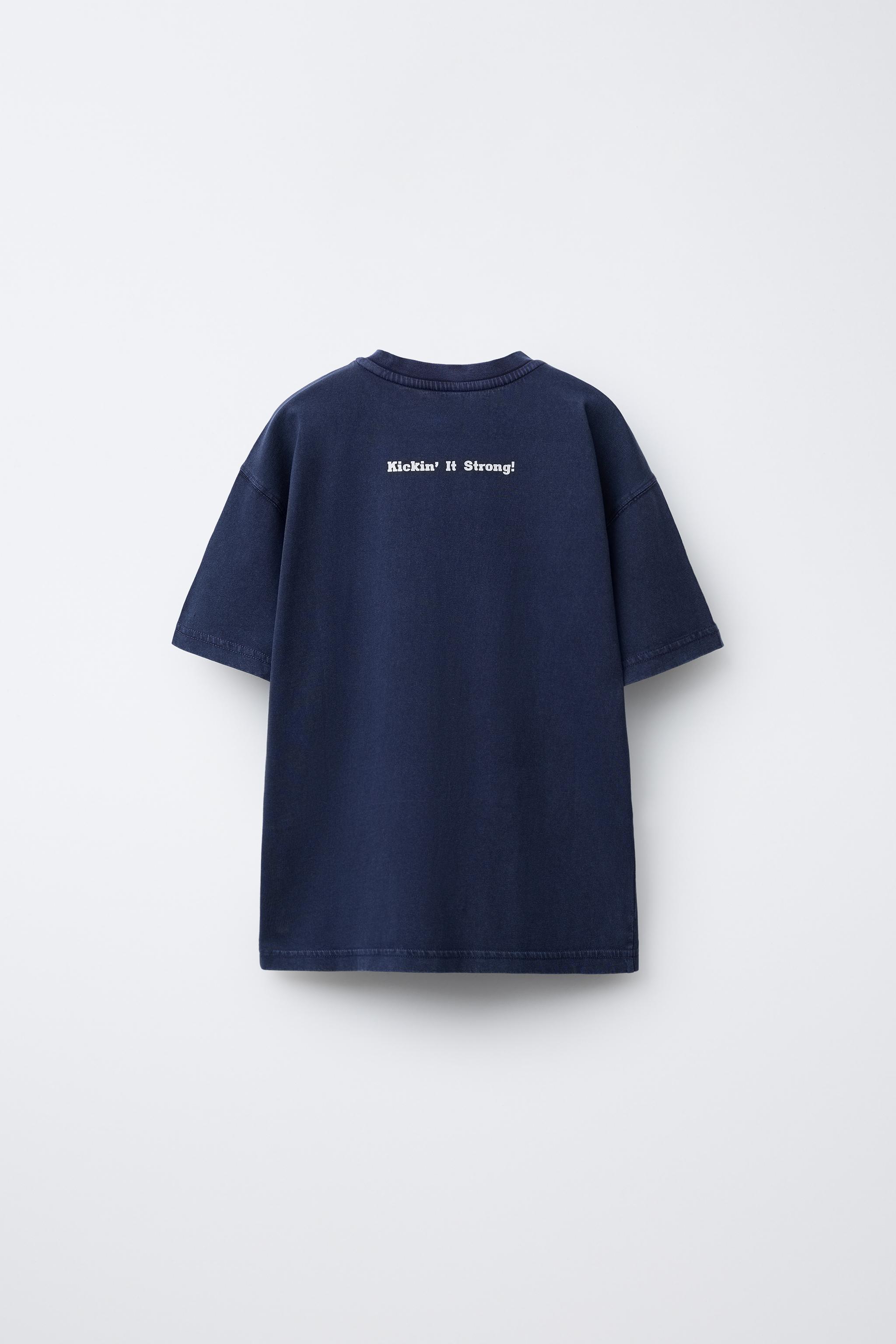 NUMBER PRINT T-SHIRT