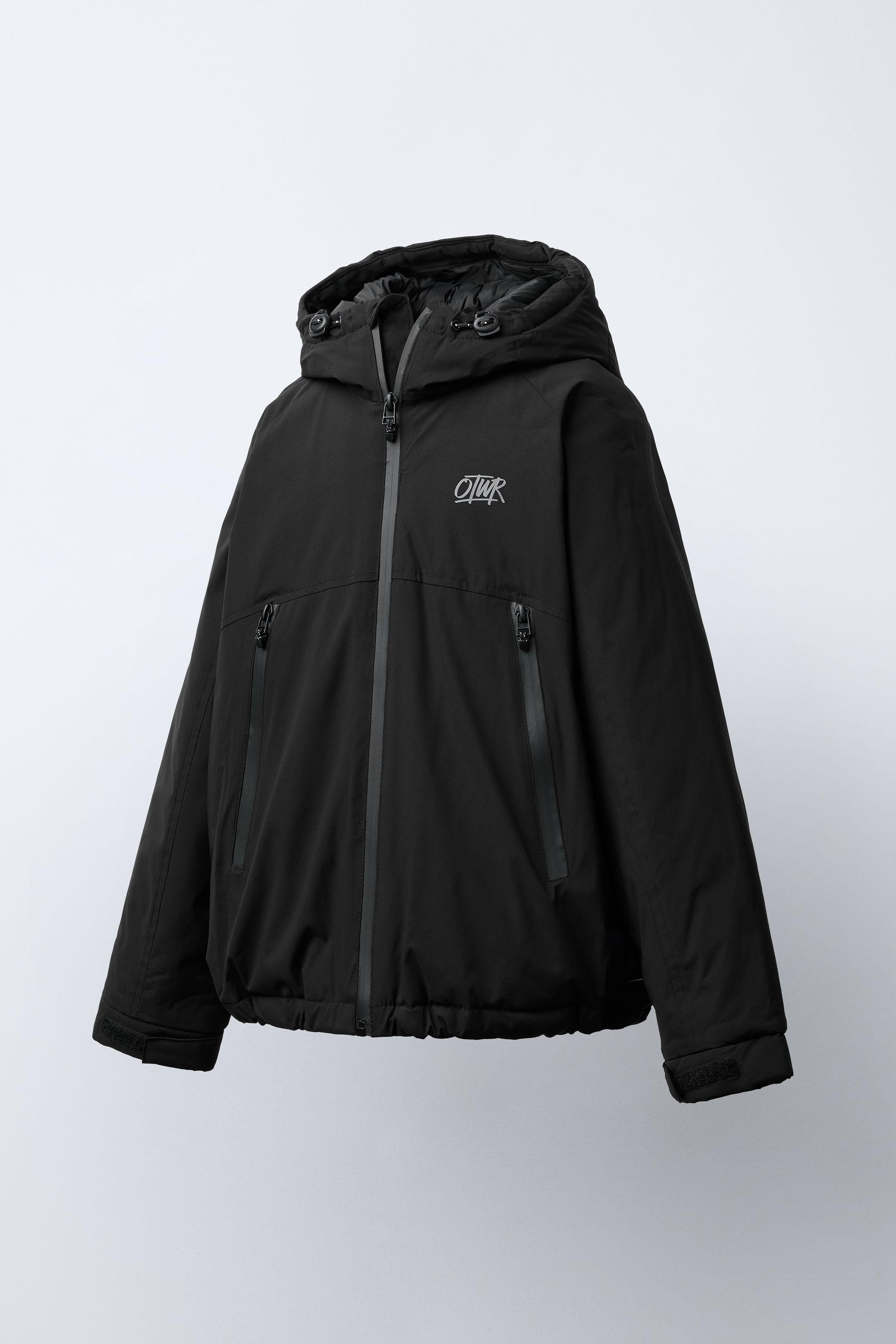 ZIPPERED PUFFER JACKET