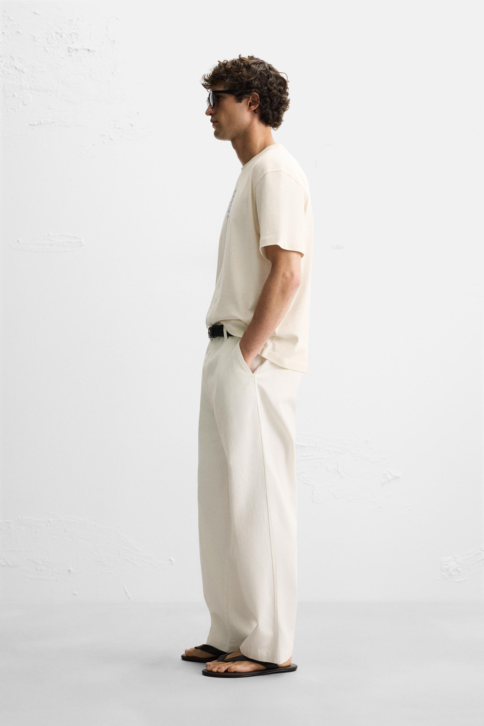 COMBINATION EMBROIDERY T-SHIRT