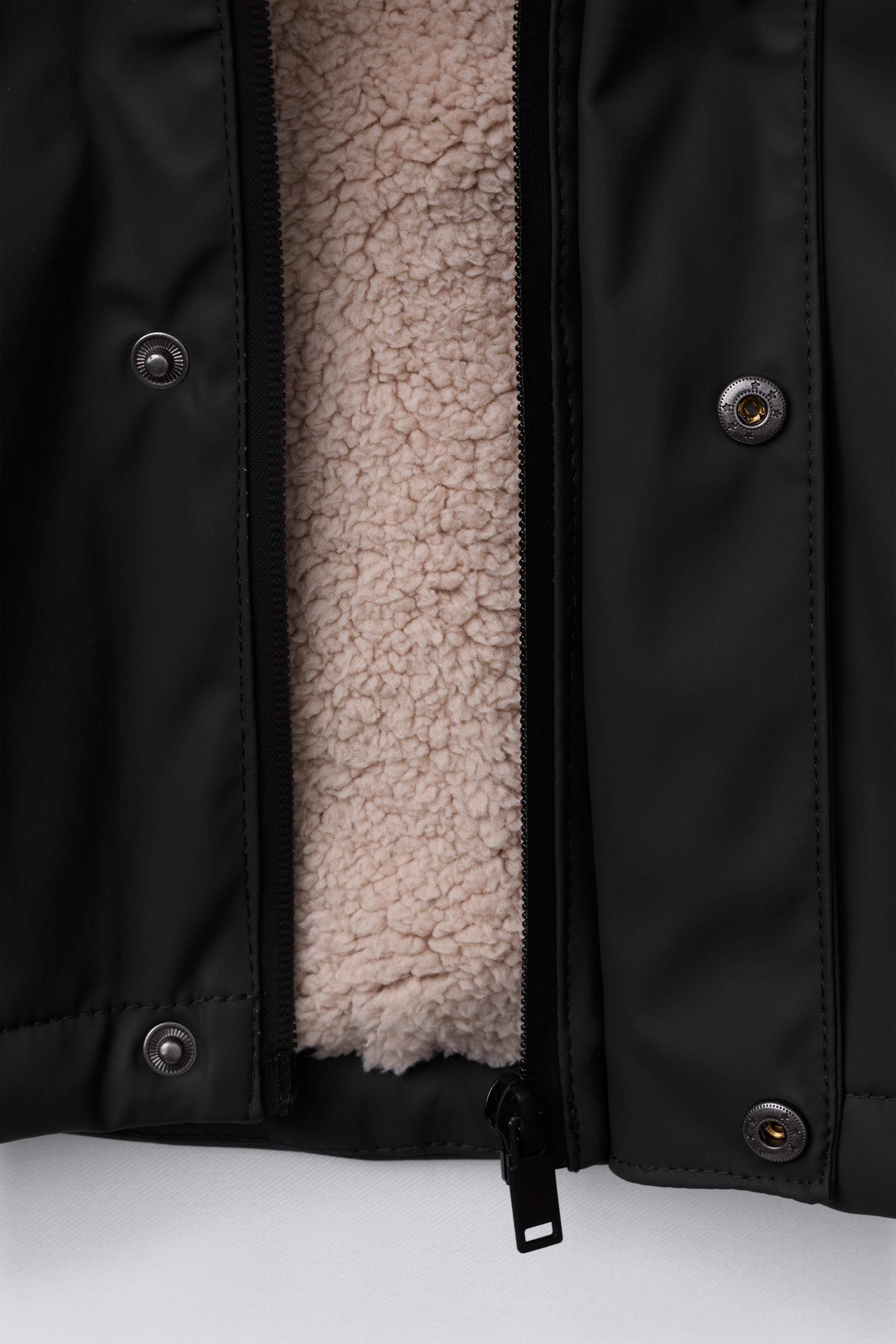 WATER REPELLENT COATED SHERPA JACKET