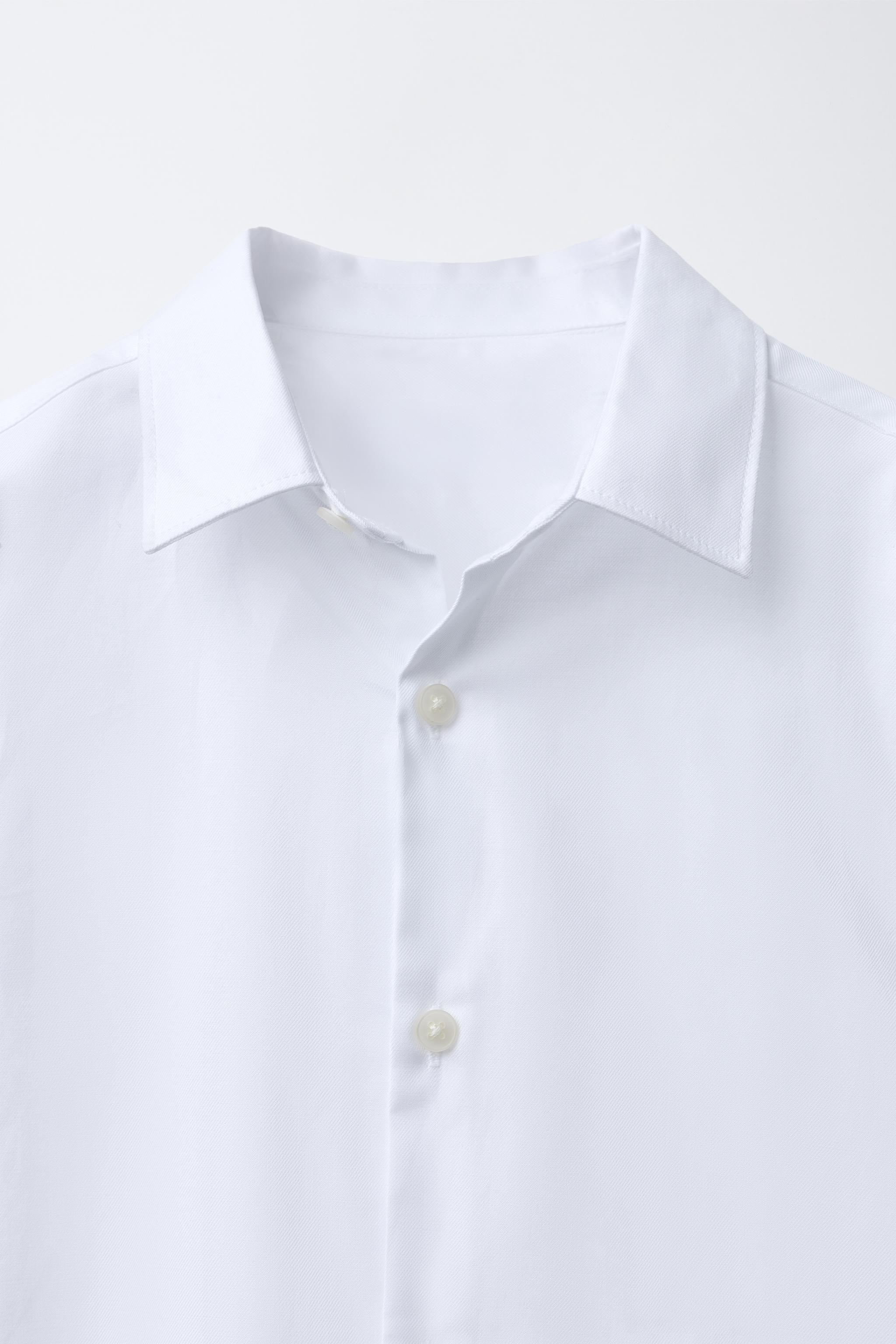 PLAIN DRESS SHIRT