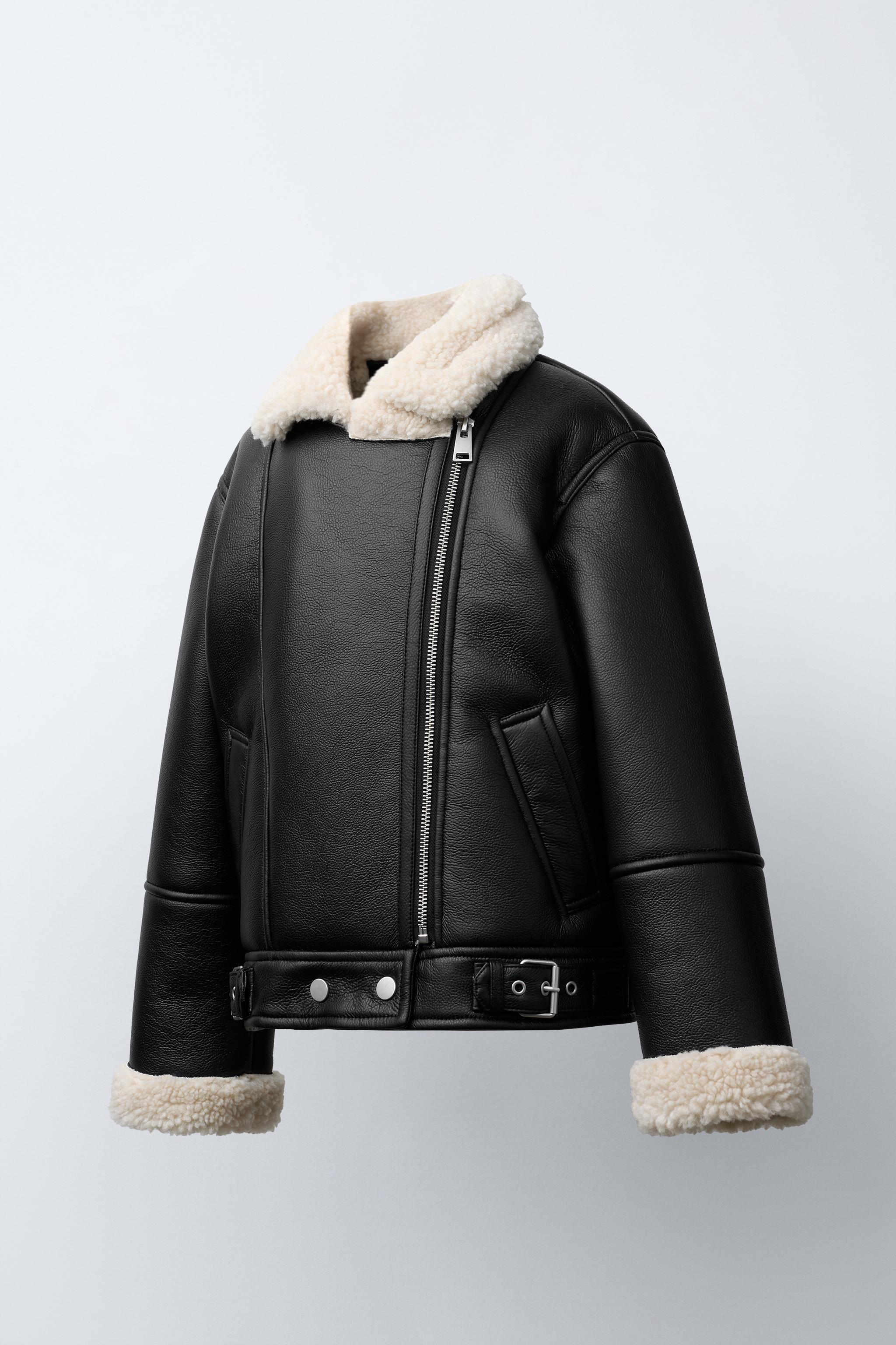 DOUBLE-FACED BIKER JACKET