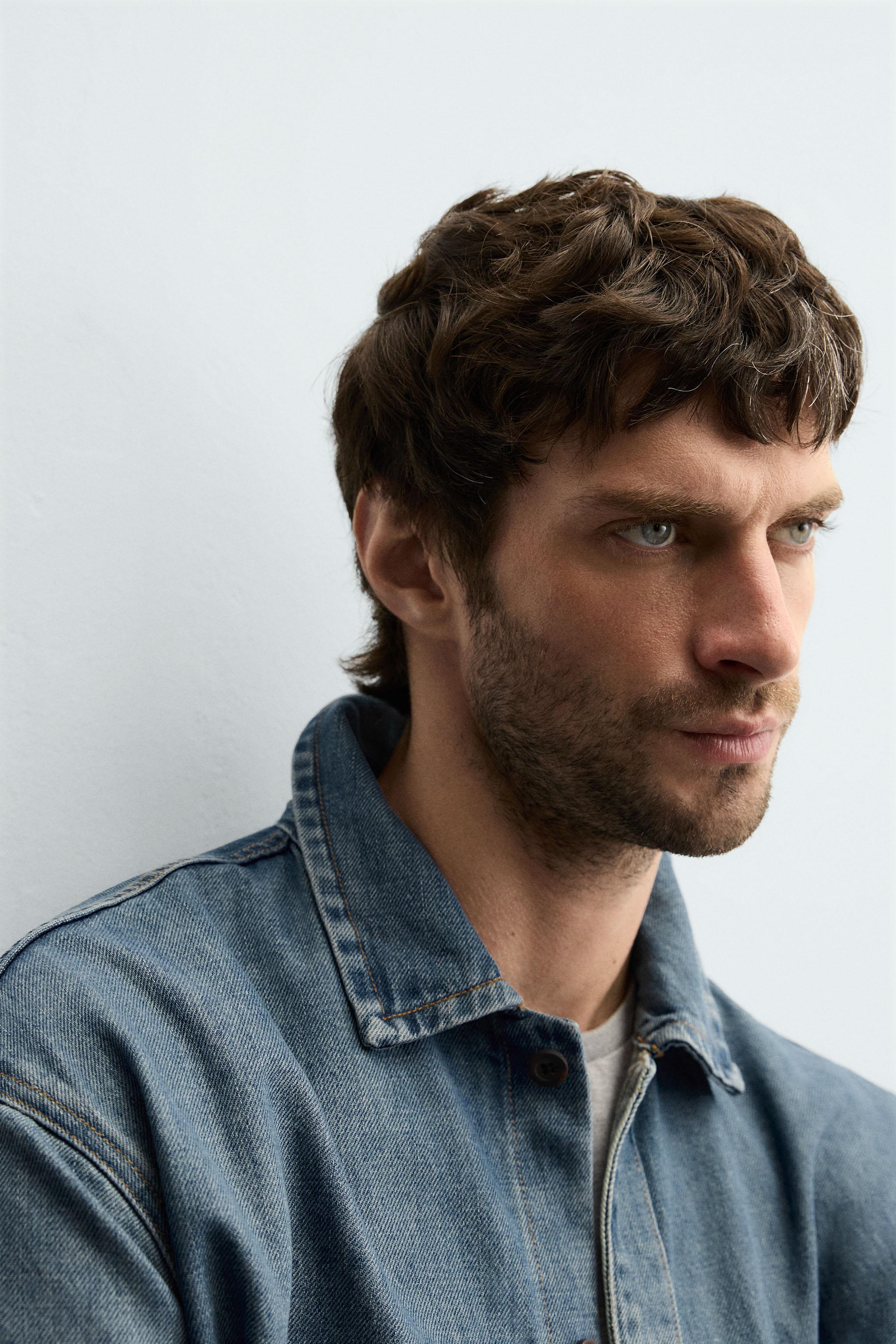 BOXY FIT DENIM SHIRT