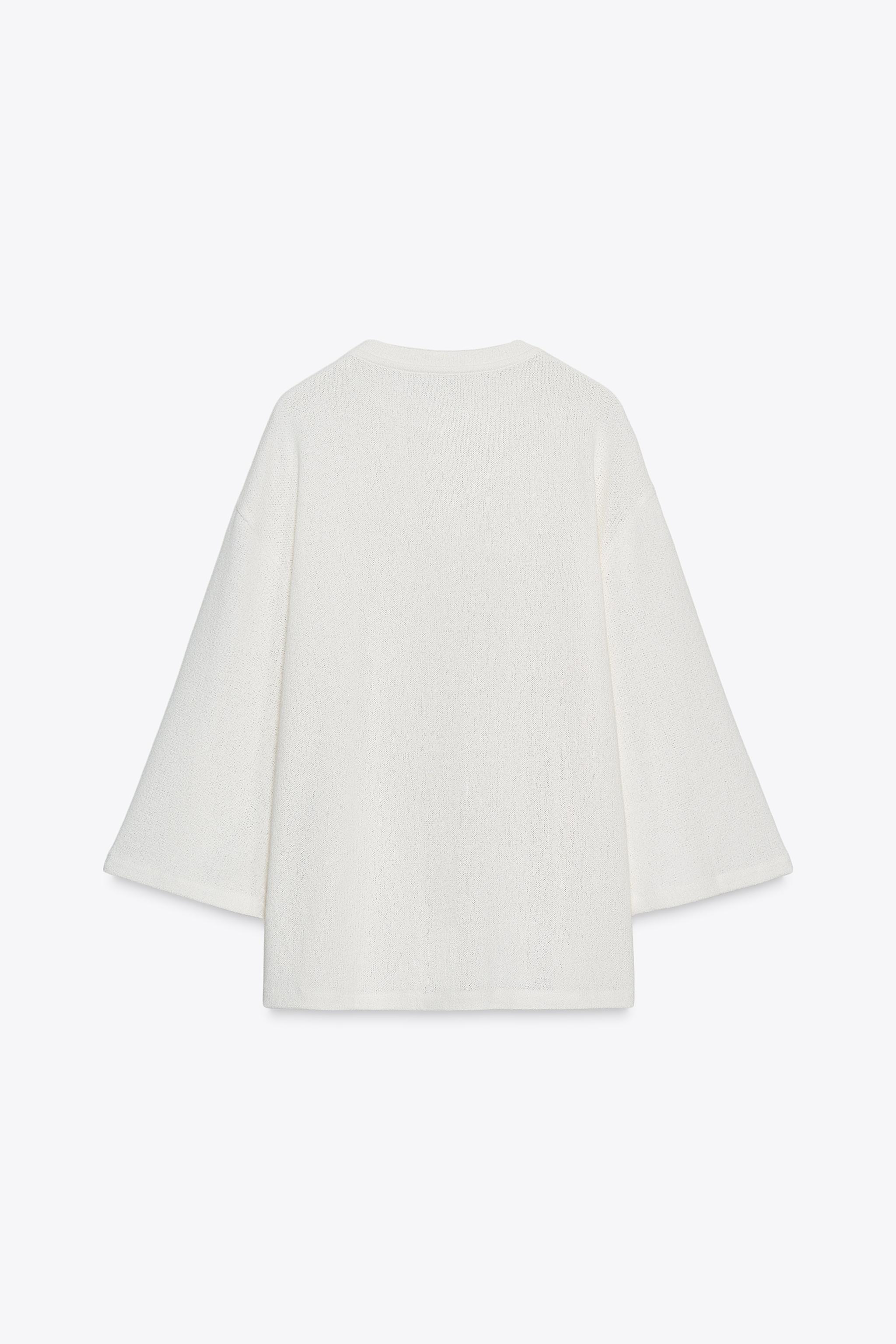 OVERSIZED KNIT T-SHIRT