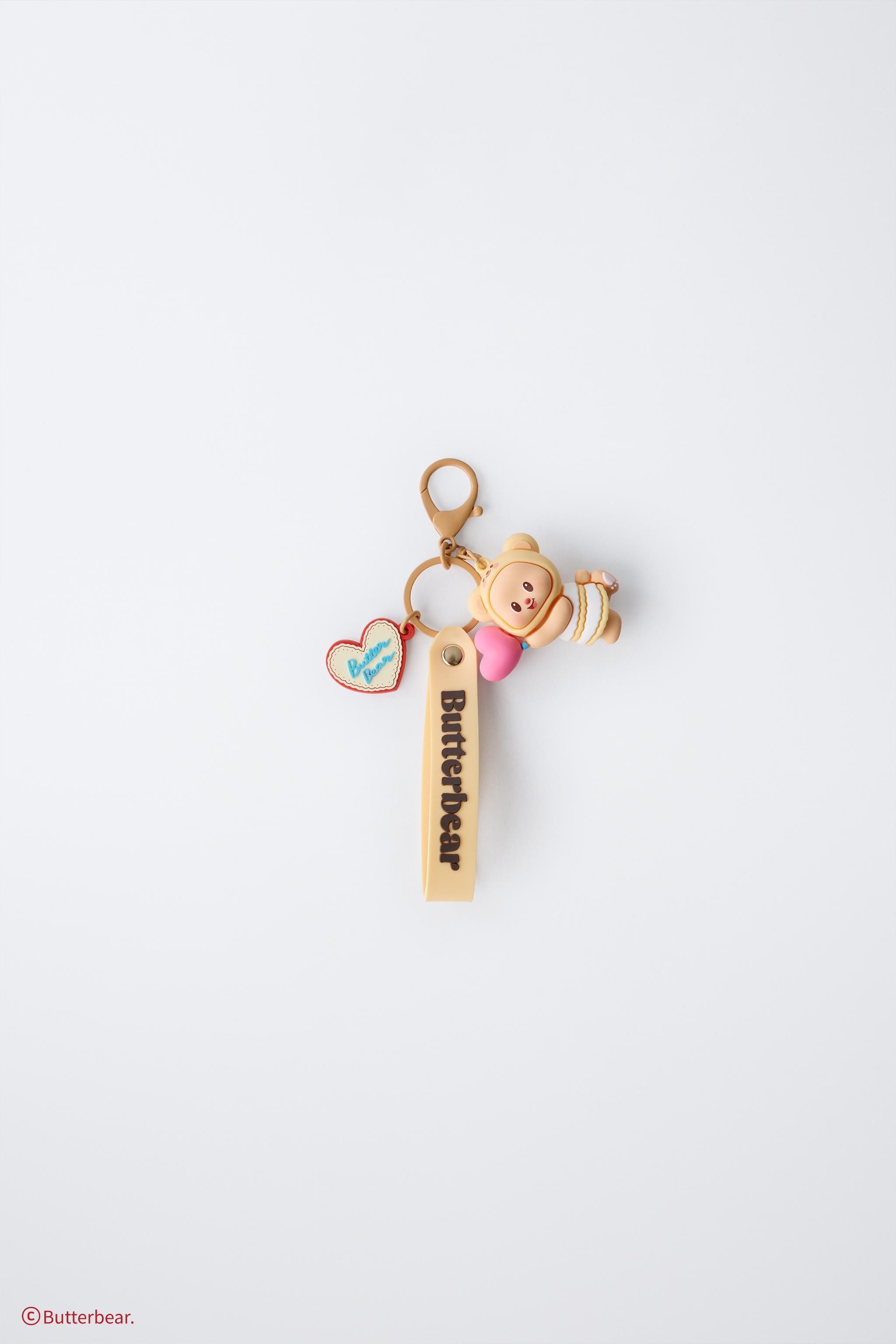 BUTTERBEAR © TEDDY BEAR KEYCHAIN