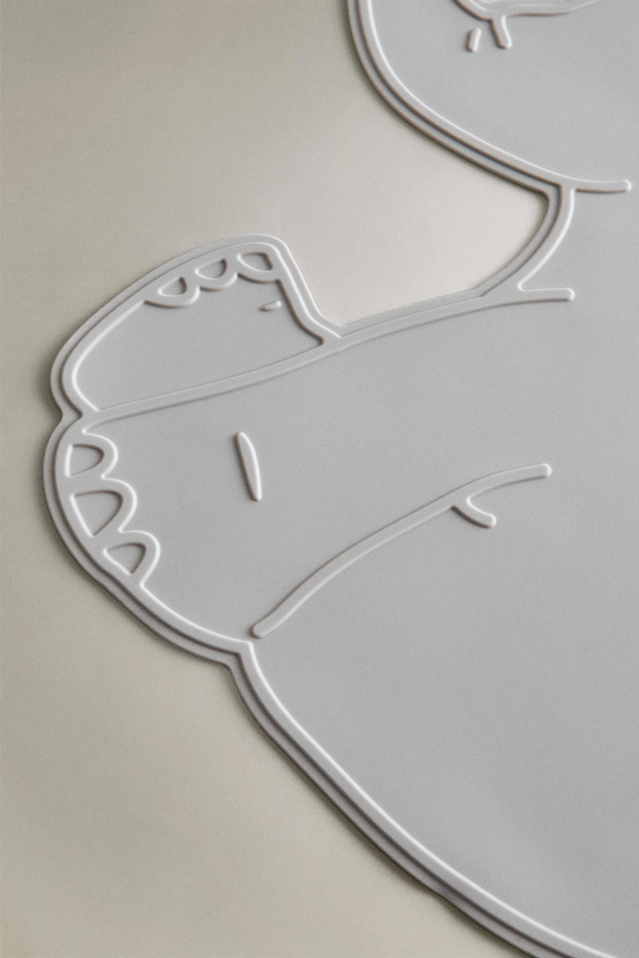 CHILDREN'S SILICONE ELEPHANT PLACEMAT