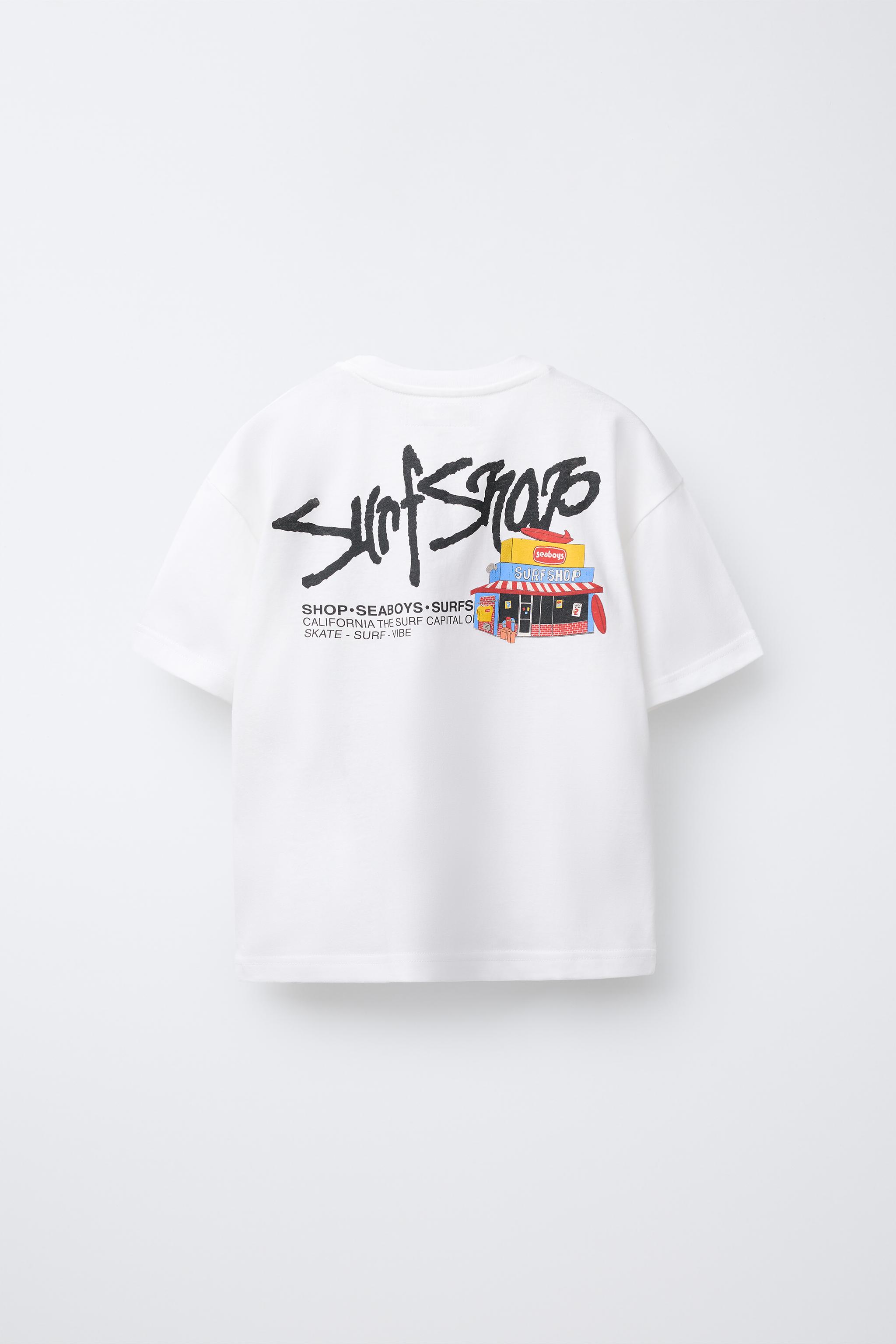 SURF SHOP PRINTED T-SHIRT