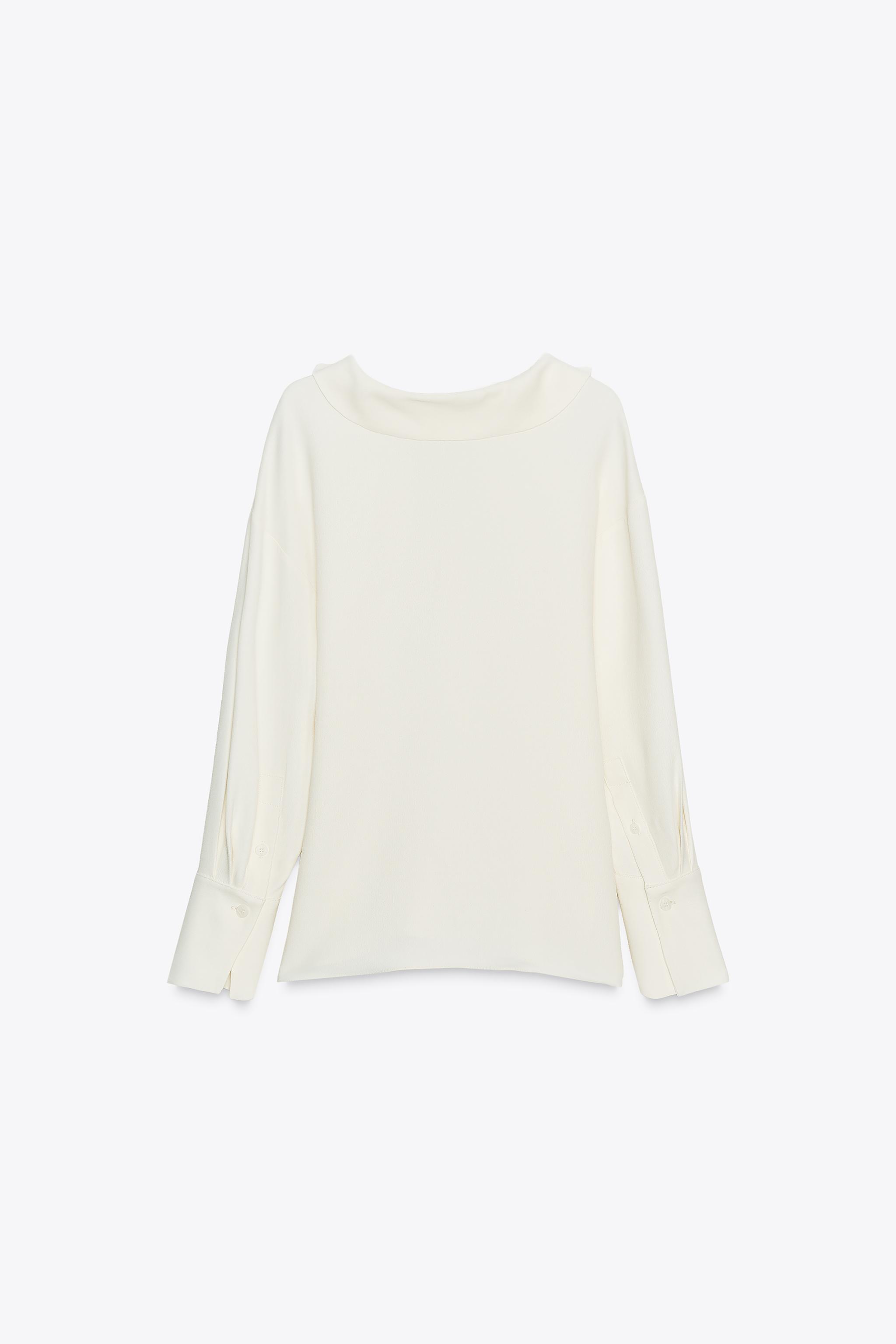 ZW COLLECTION POLO COLLAR SHIRT