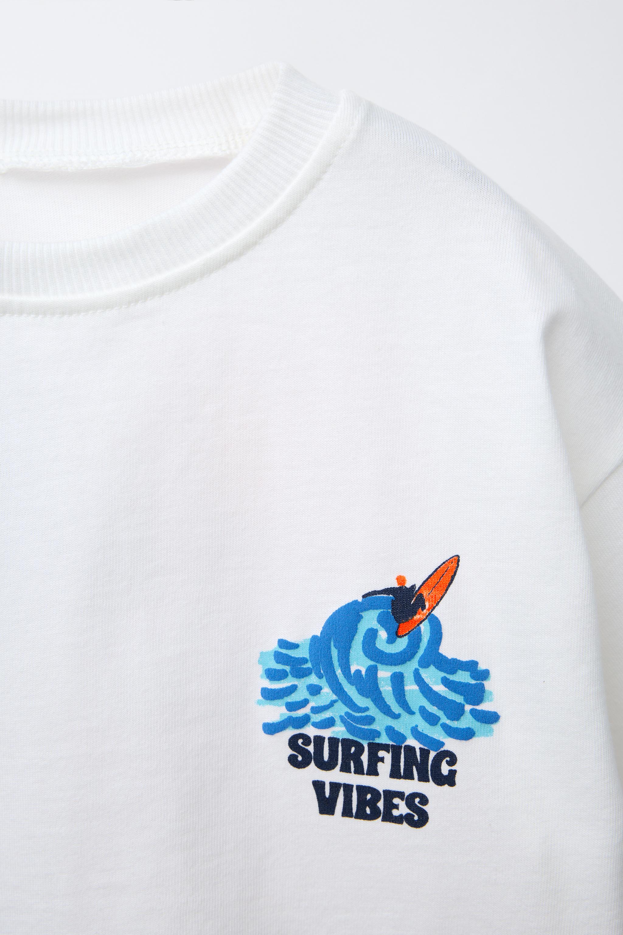 SURF PRINT T-SHIRT