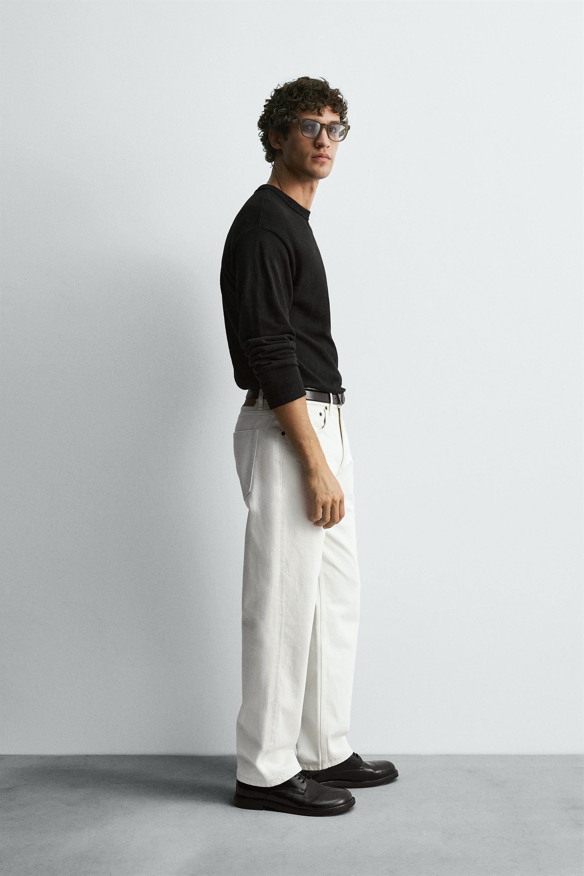 STRAIGHT ANKLE FIT JEANS