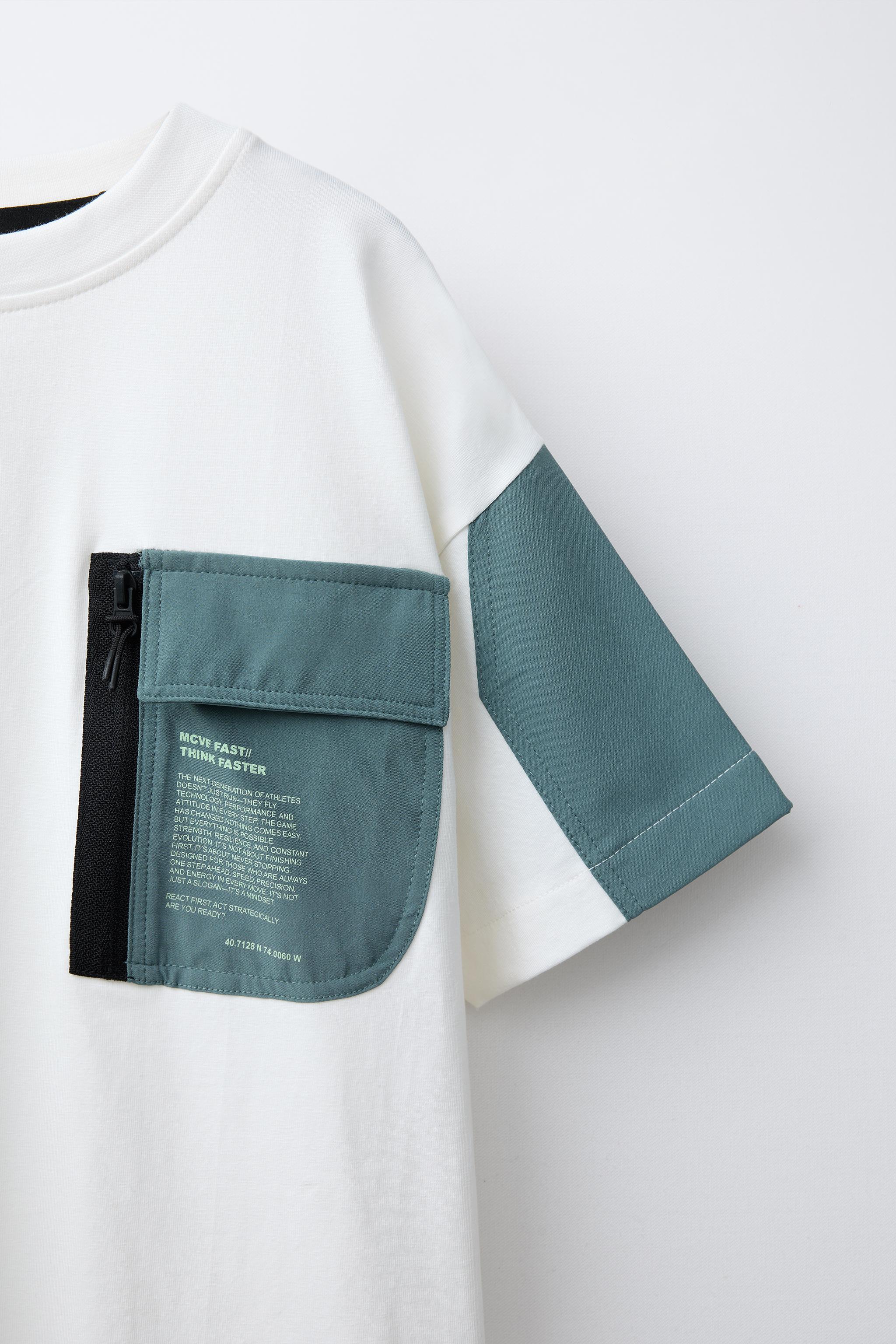 SPORTY SHIRT WITH POCKET