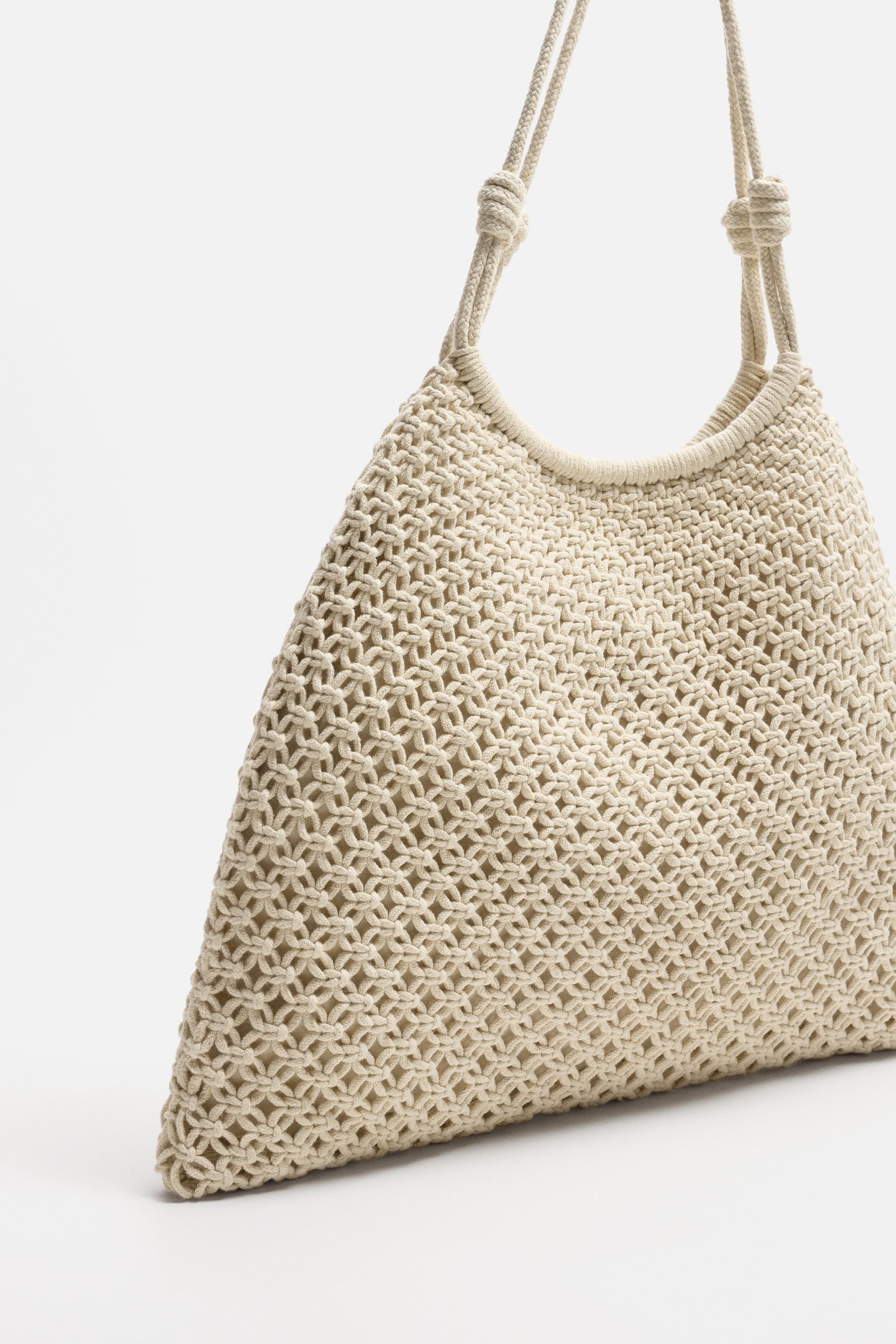 MACRAMÉ SHOPPER BAG