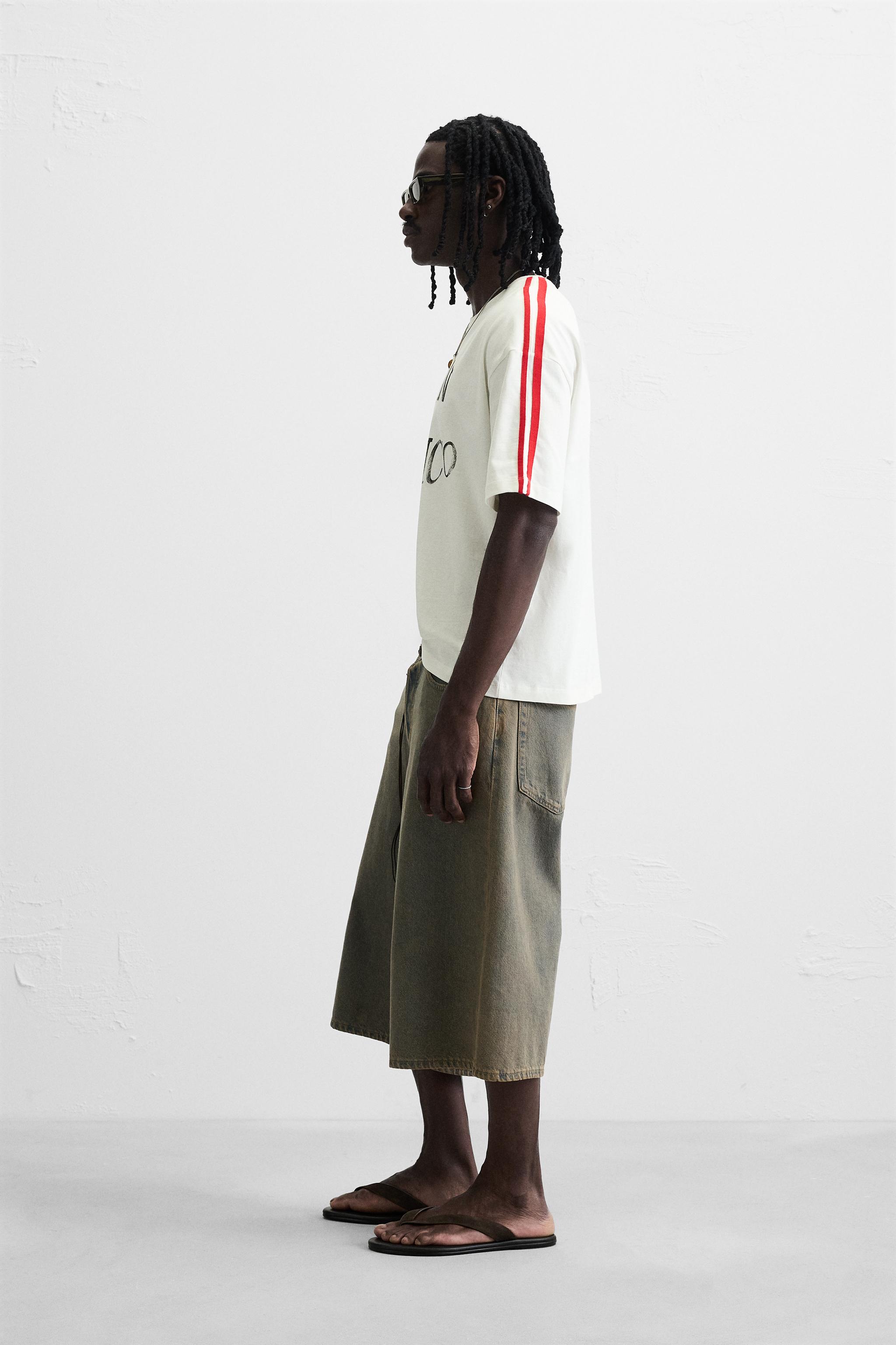 FLAG EMBROIDERY T-SHIRT