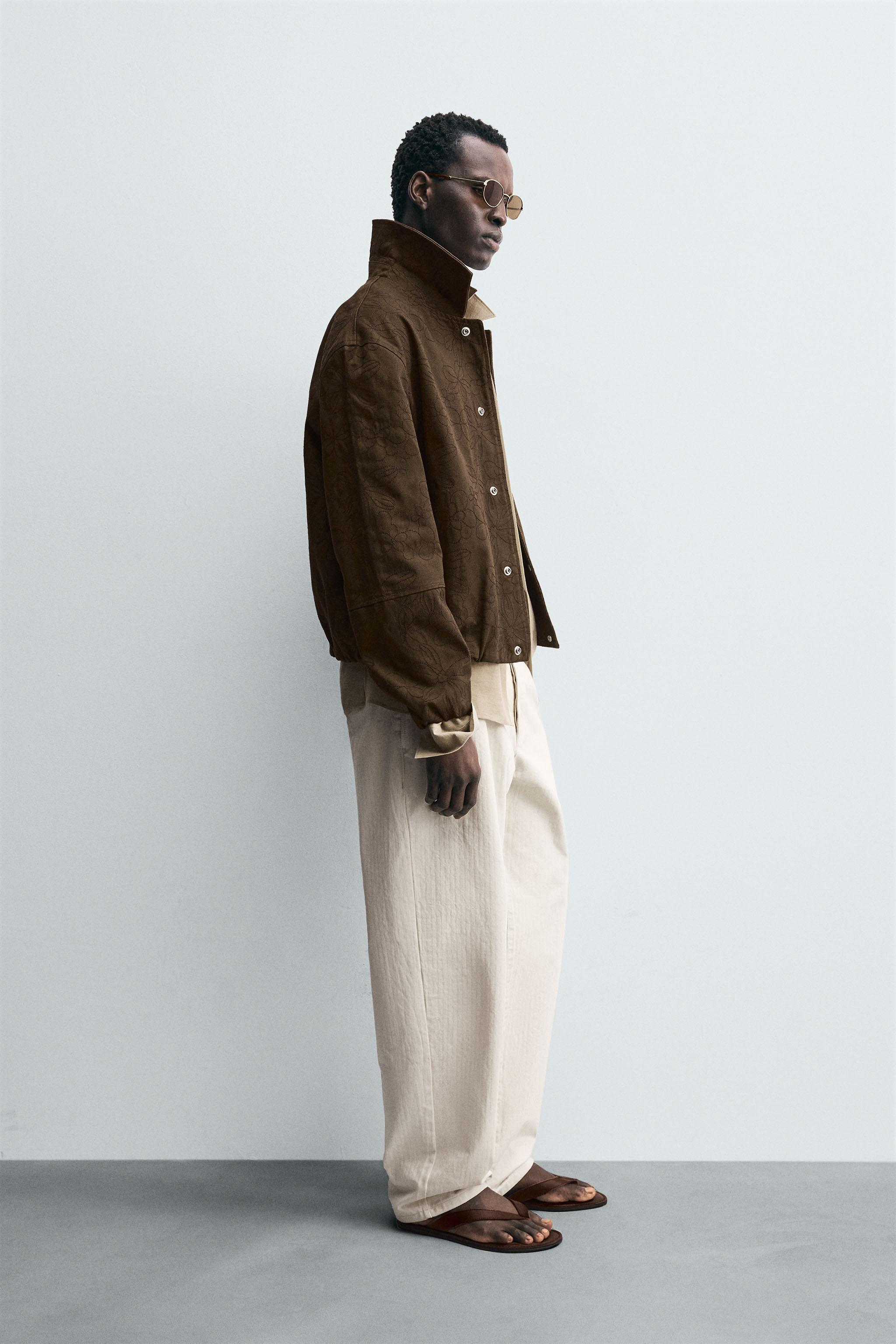 FLORAL JACQUARD JACKET