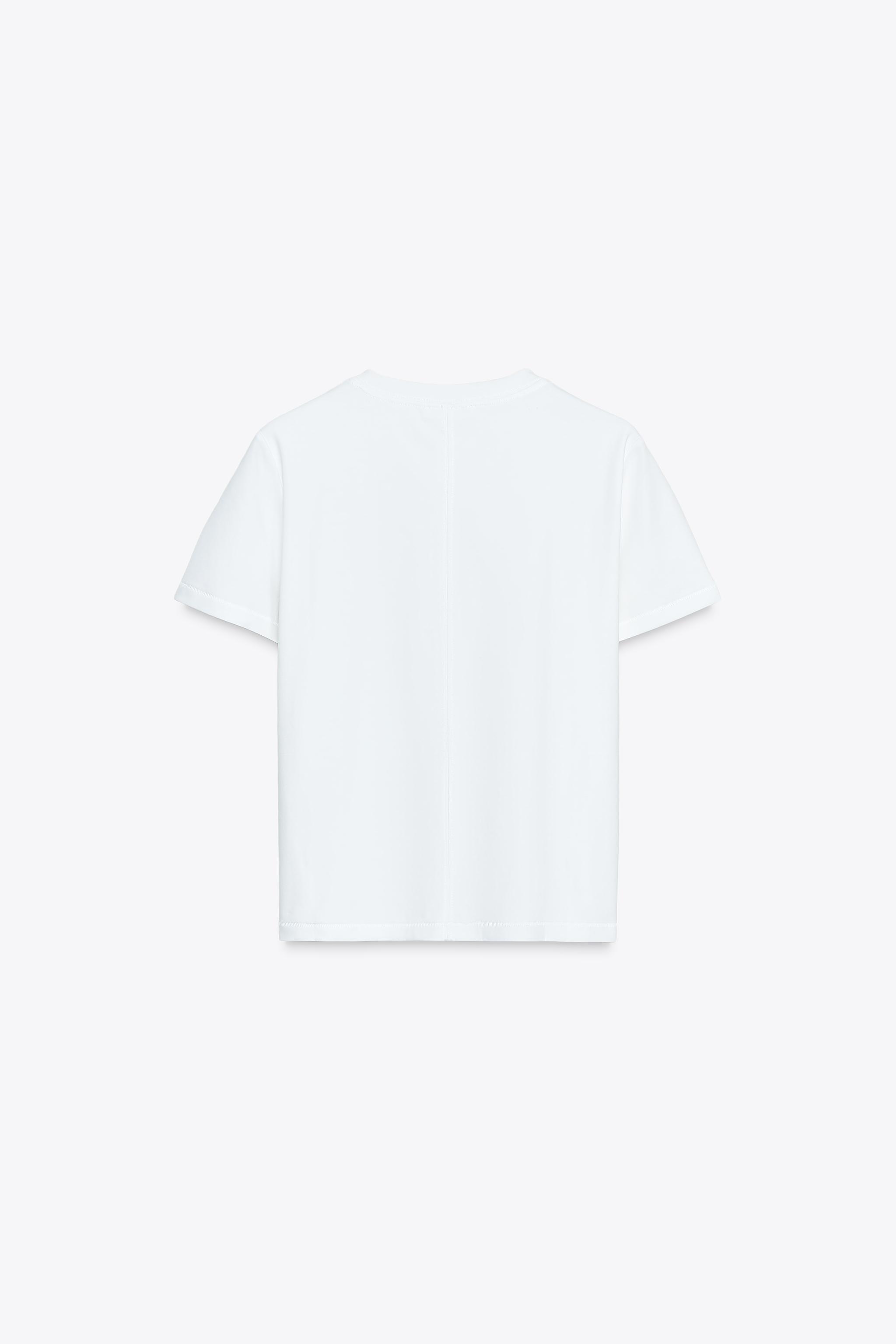MERCERIZED COTTON T-SHIRT