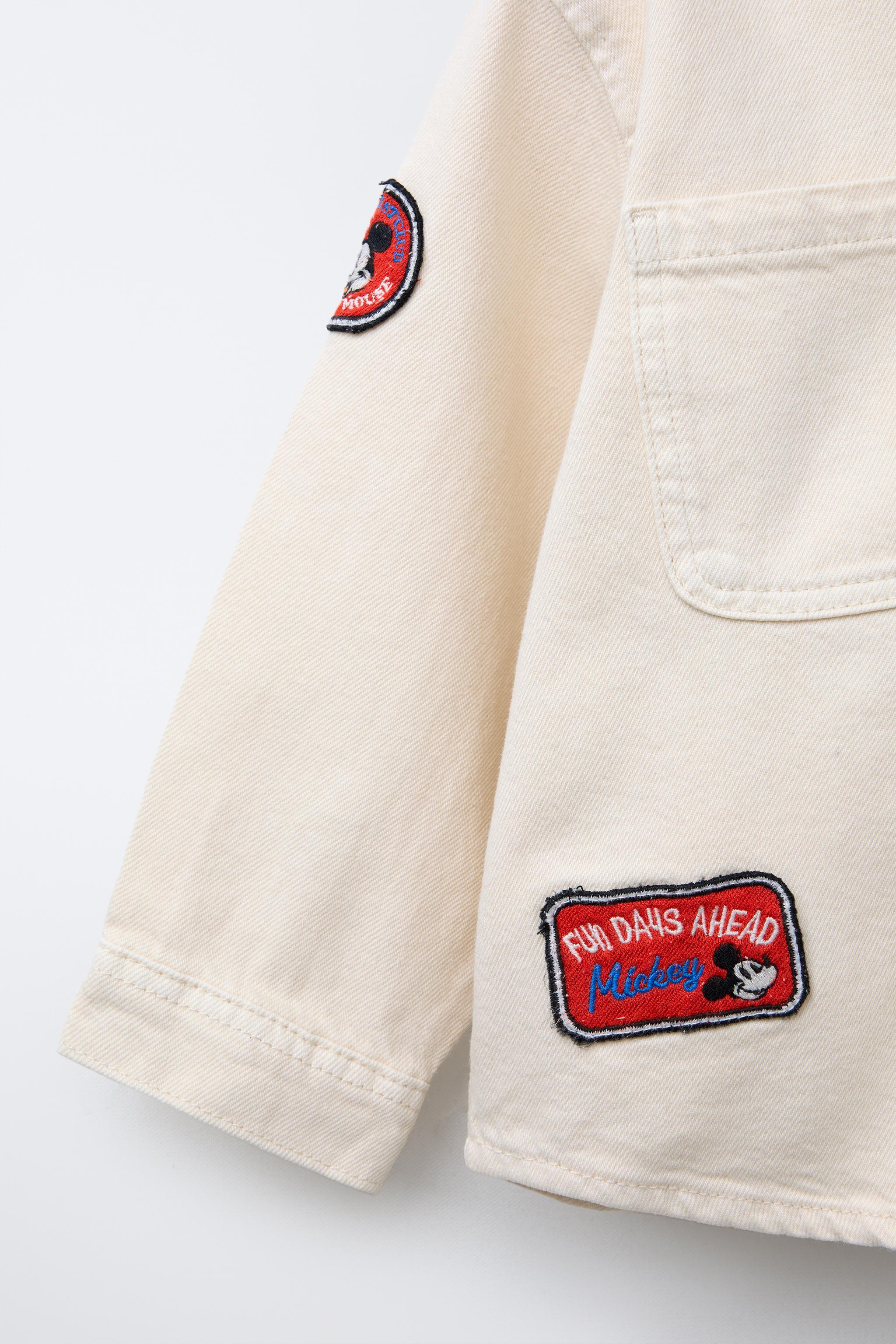 MICKEY MOUSE © DISNEY TWILL PATCHES OVERSHIRT