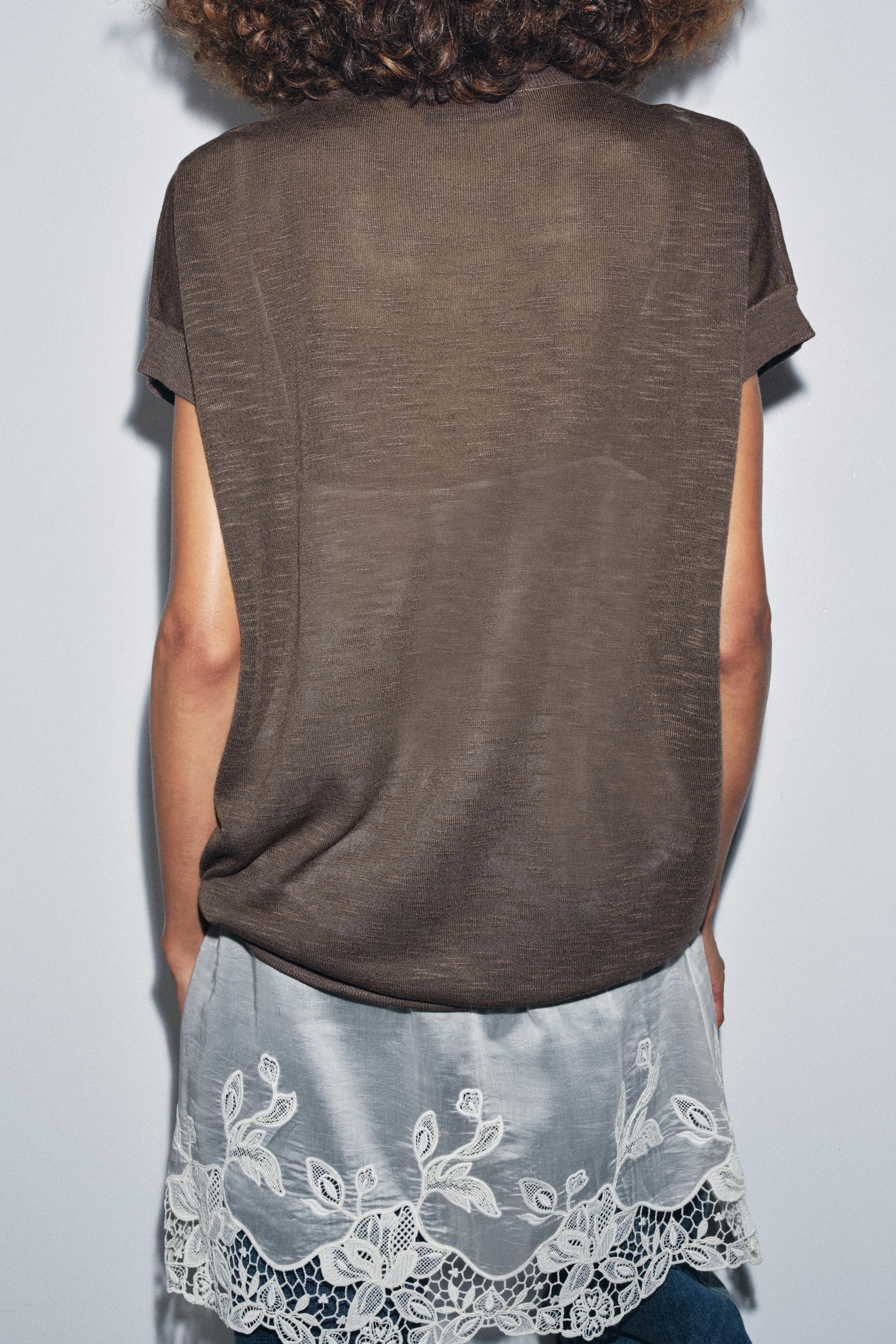 COMBINATION KNIT DRESS