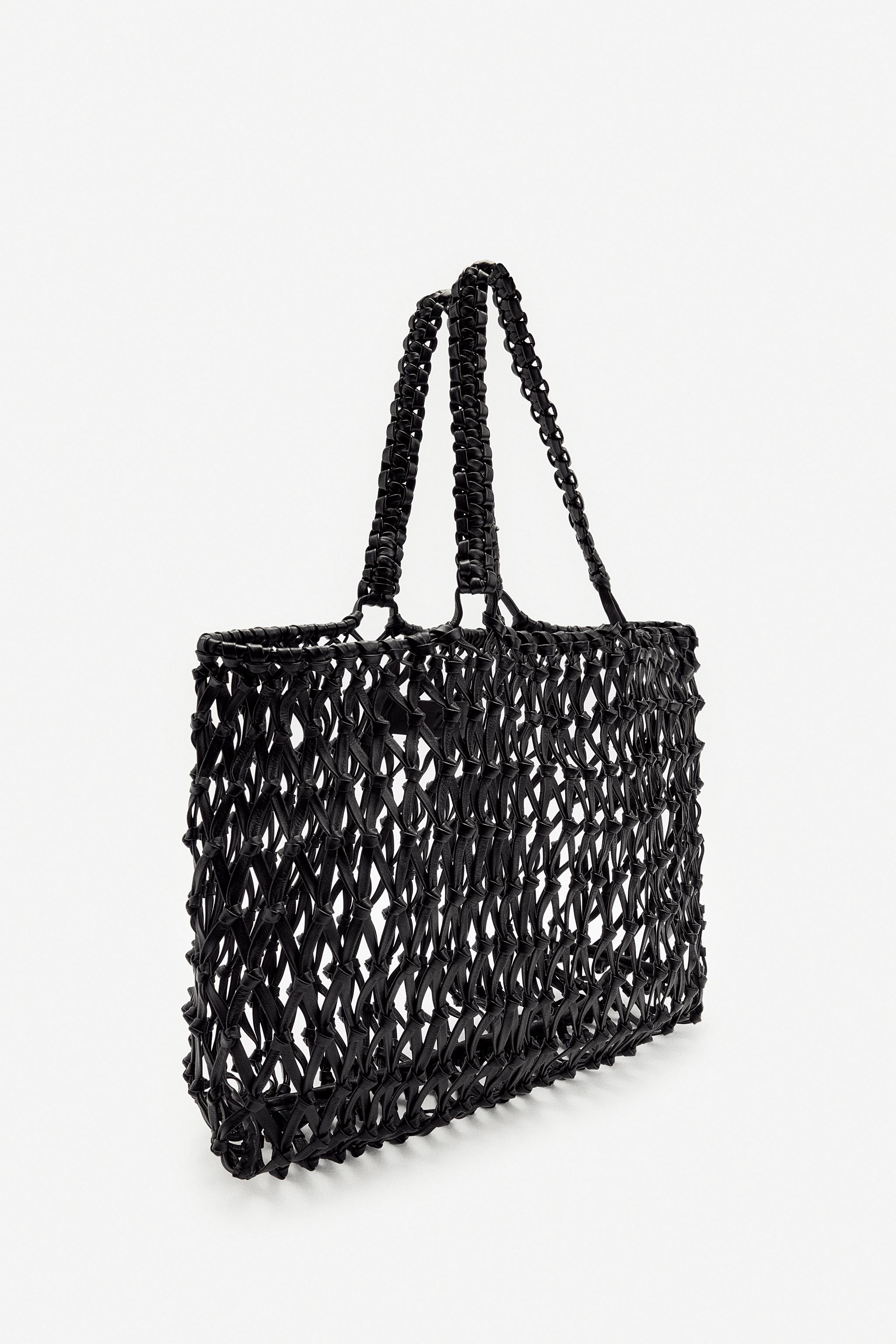 LIMITED EDITION BRAIDED LEATHER MAXI SHOPPER